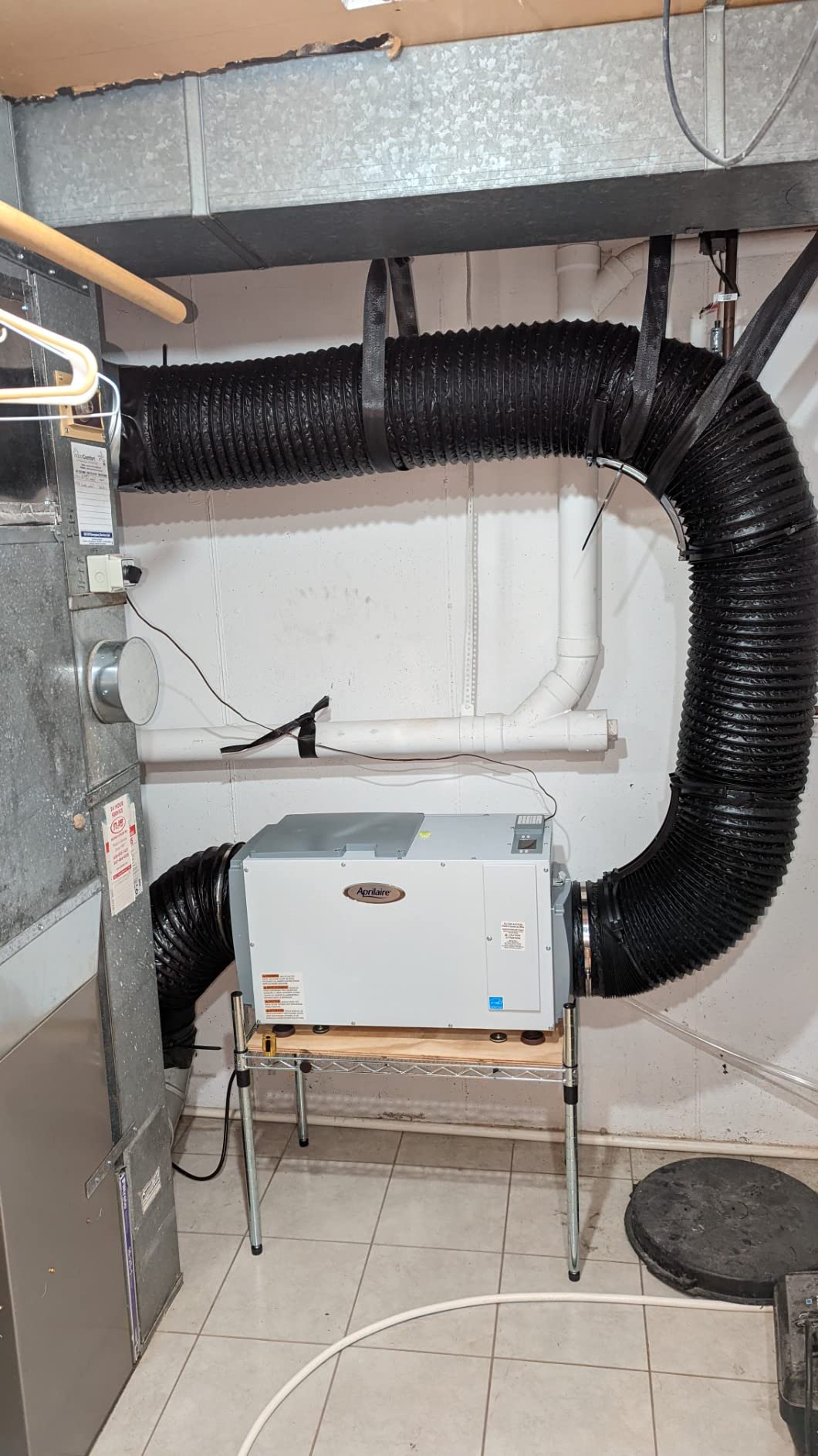 AprilAire E080 Pro 80-Pint Whole-House Dehumidifier, Energy Star Certified, Commercial-Grade for Basement, Crawlspace or Whole House up to 4,400 sq. ft. customer photo 2