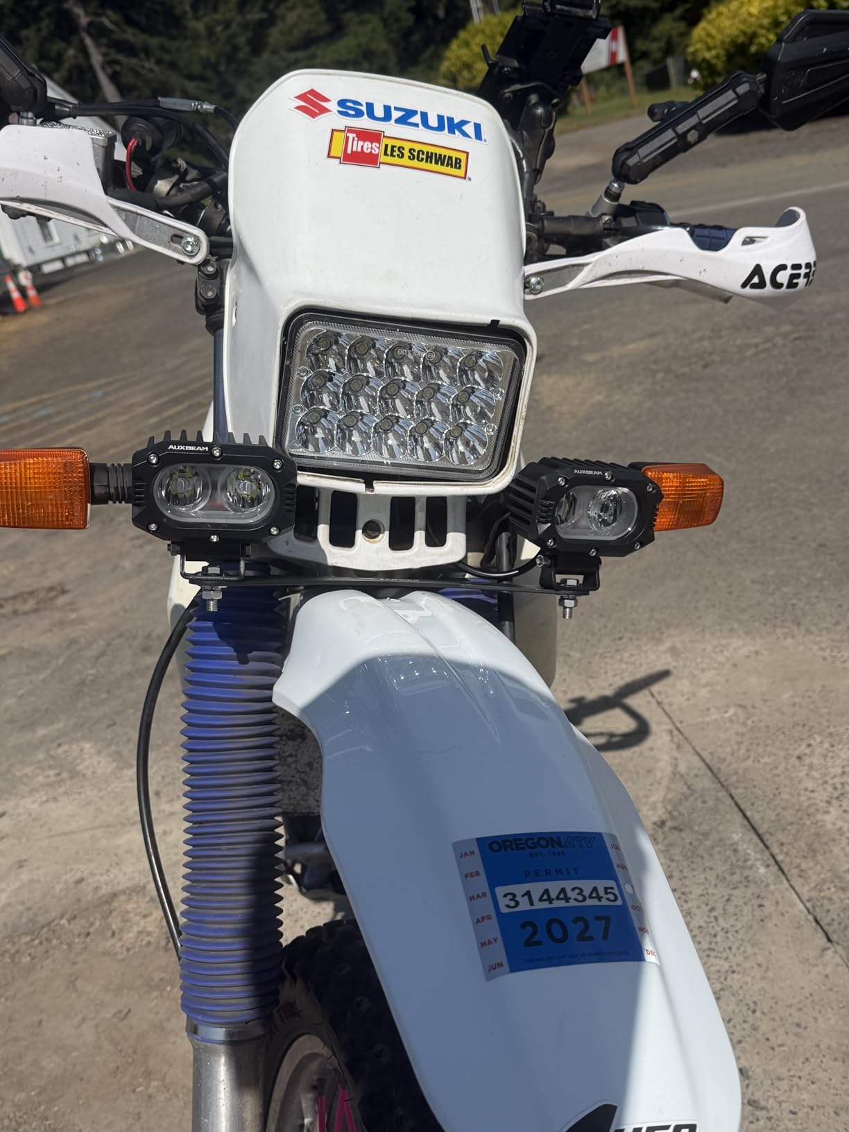 Auxbeam 4 Inch LED Light Pods, 60W Square Offroad Driving Light Super Bright 120° White Broad Flood Beam Pods Light with Off Road Wiring Harness for Wrangler Truck Pickup SUV ATV UTV (2 Pcs) customer photo 2