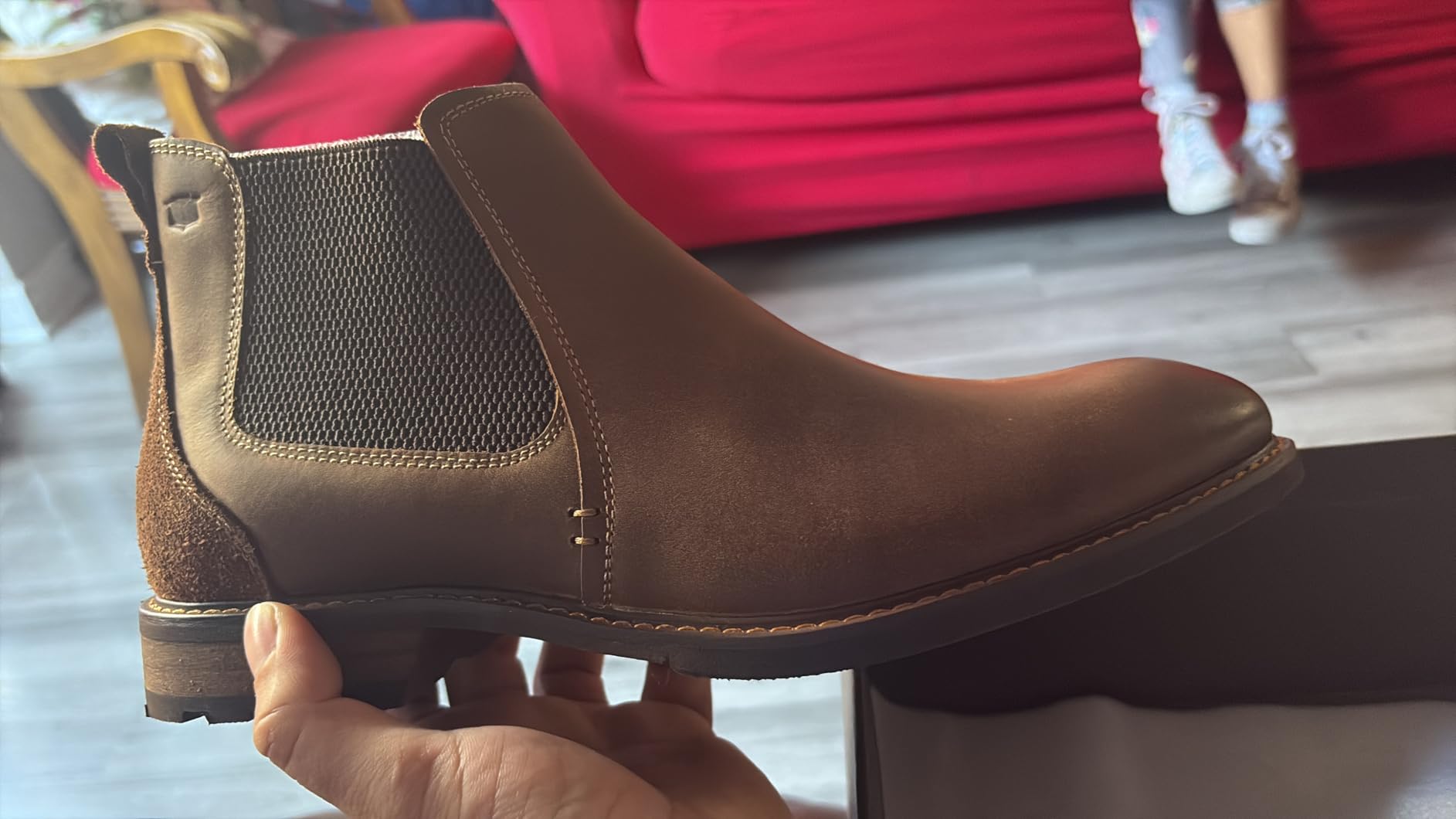 Florsheim Chalet Plain Toe Gore Boots customer photo 1