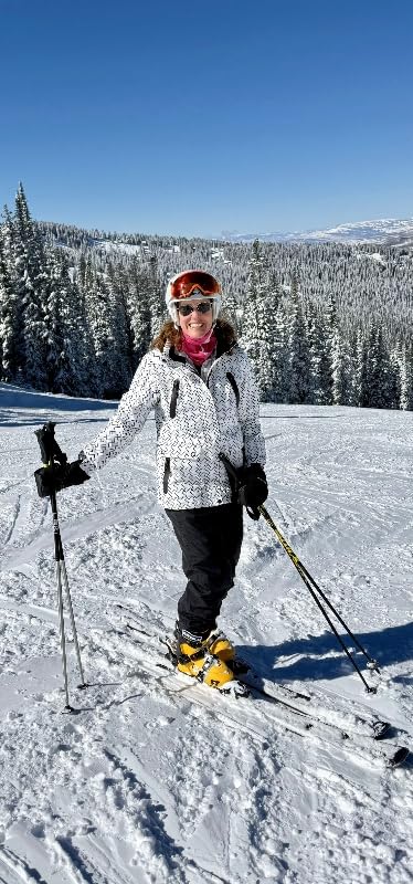FREE SOLDIER Women's Waterproof Ski Snow Jacket Warm Fleece Lined Winter Rain Jacket with Hood Fully Taped Seams customer photo 1