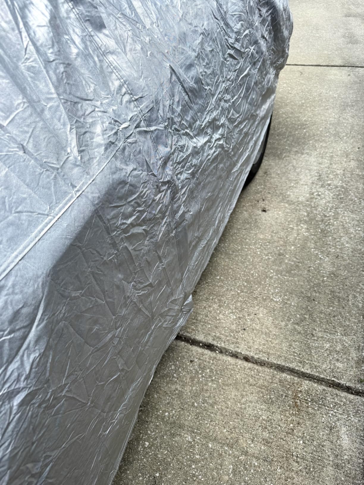 EzyShade 10-Layer SUV Car Cover Waterproof All Weather. See Vehicle Size-Chart for Accurate Fit. Outdoor Full Exterior Covers for Automobiles Heavy Duty Tarp Jeep Rav4 CRV. Size S3 (See SizeChart) customer photo 1