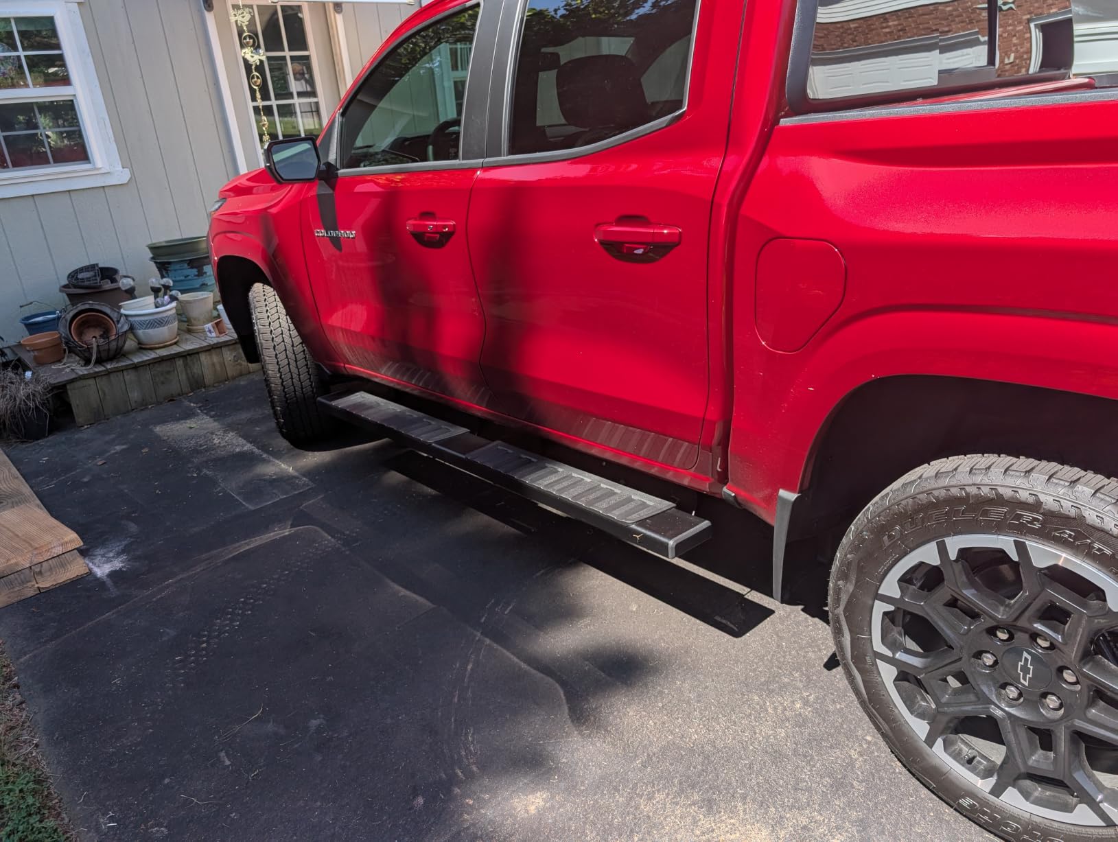 COMNOVA 6 Inches Running Boards Compatible with 2015-2026 Chevrolet Colorado/GMC Canyon Crew Cab, Running Boards & Steps for Colorado (Black) customer photo 1
