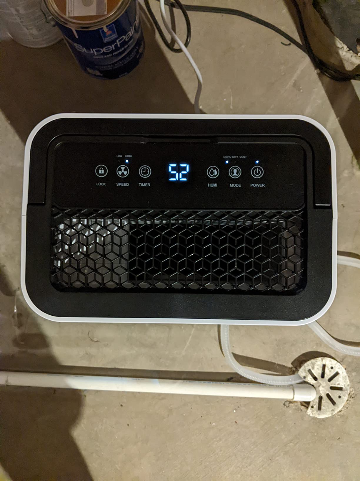50 Pints Dehumidifier for Basement and Bedroom, Covers 3500 Sq.Ft with Drain Hose, Smart Operation with 3 Modes - Ideal for Home, Bathroom, Garage customer photo 1