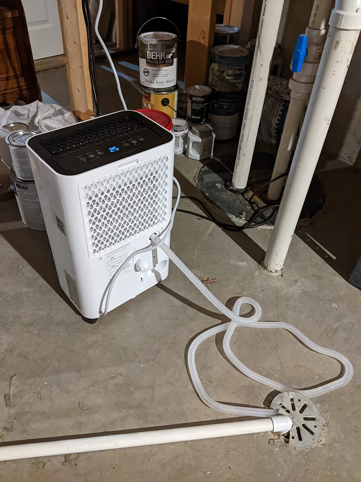 50 Pints Dehumidifier for Basement and Bedroom, Covers 3500 Sq.Ft with Drain Hose, Smart Operation with 3 Modes - Ideal for Home, Bathroom, Garage customer photo 2