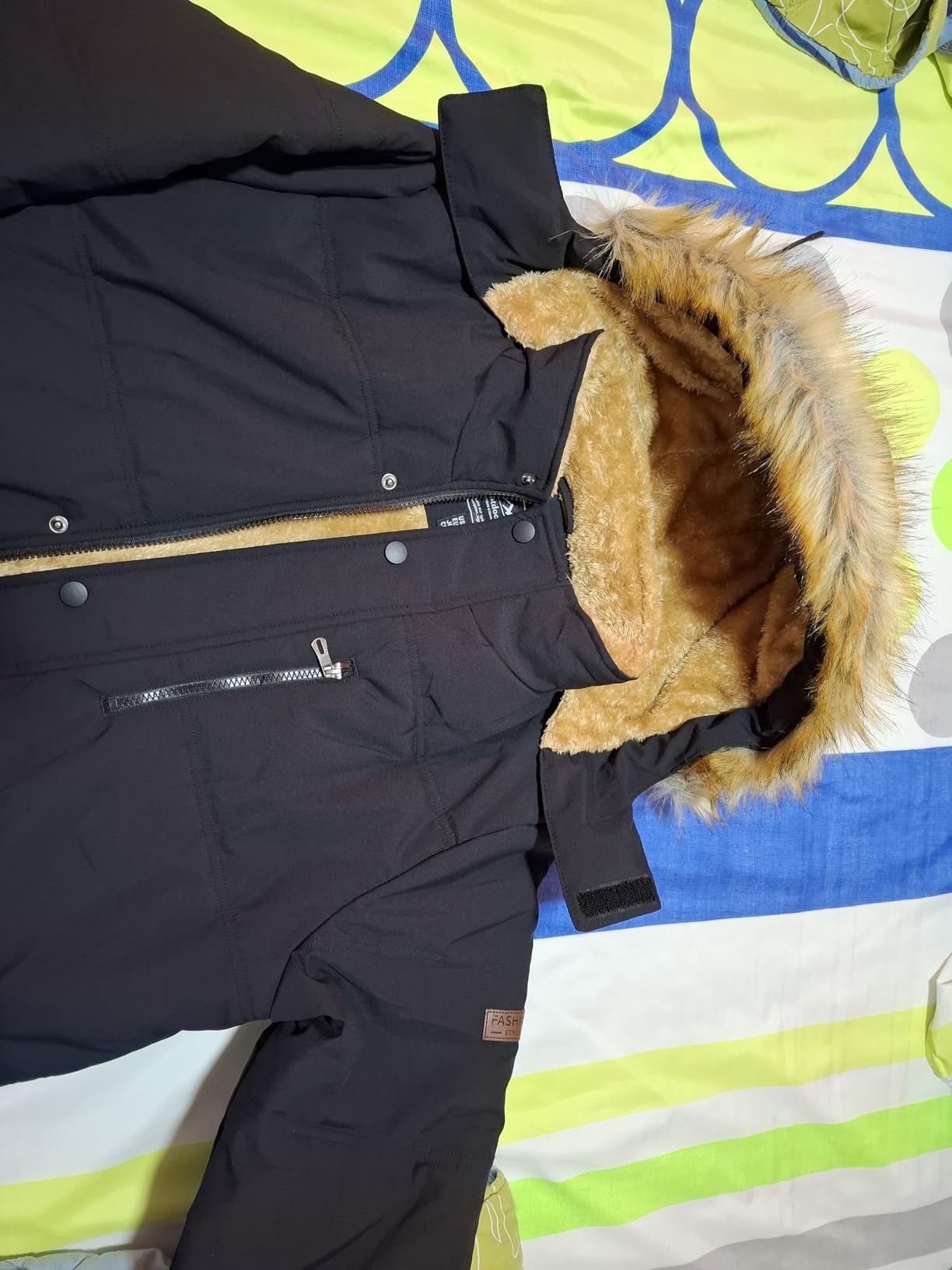 TACVASEN Men's Winter Jacket with Hood Water Repellent Windproof Thicken Parka Winter Coat customer photo 1