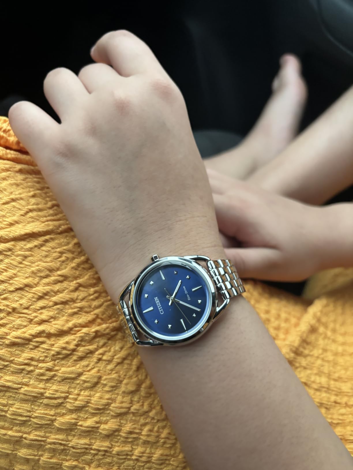 Citizen Women's Classic Eco-Drive Watch, Stainless Steel customer photo 1