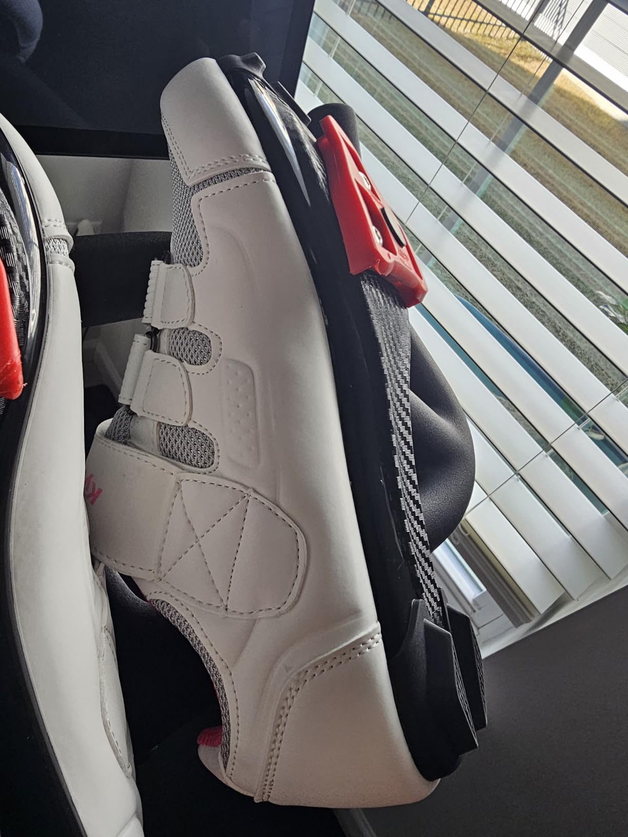 Womens Cycling Shoes Compatible with Peloton Bike Clip in Ladies Indoor Cycling Road Bike Riding Biking Shoes, Pre-Installed Delta Cleats customer photo 1