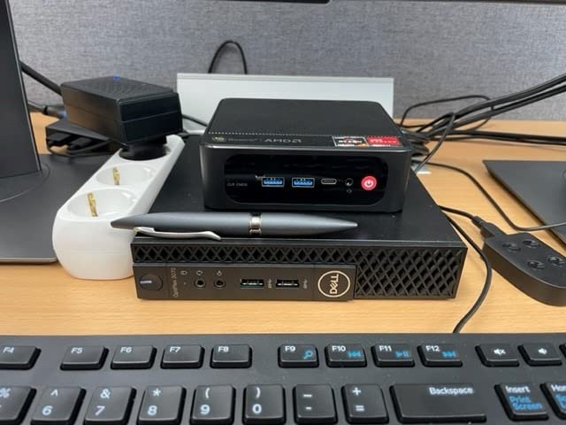 Beelink SER5 Mini Desktop PC with AMD Ryzen 5 5500U 6C/12T, 16GB DDR4 480G NVMe M.2 SSD, Dual Display Output, WiFi 6, 2.5G LAN BT 5.2 W-11 PRO Mini Computer customer photo 1