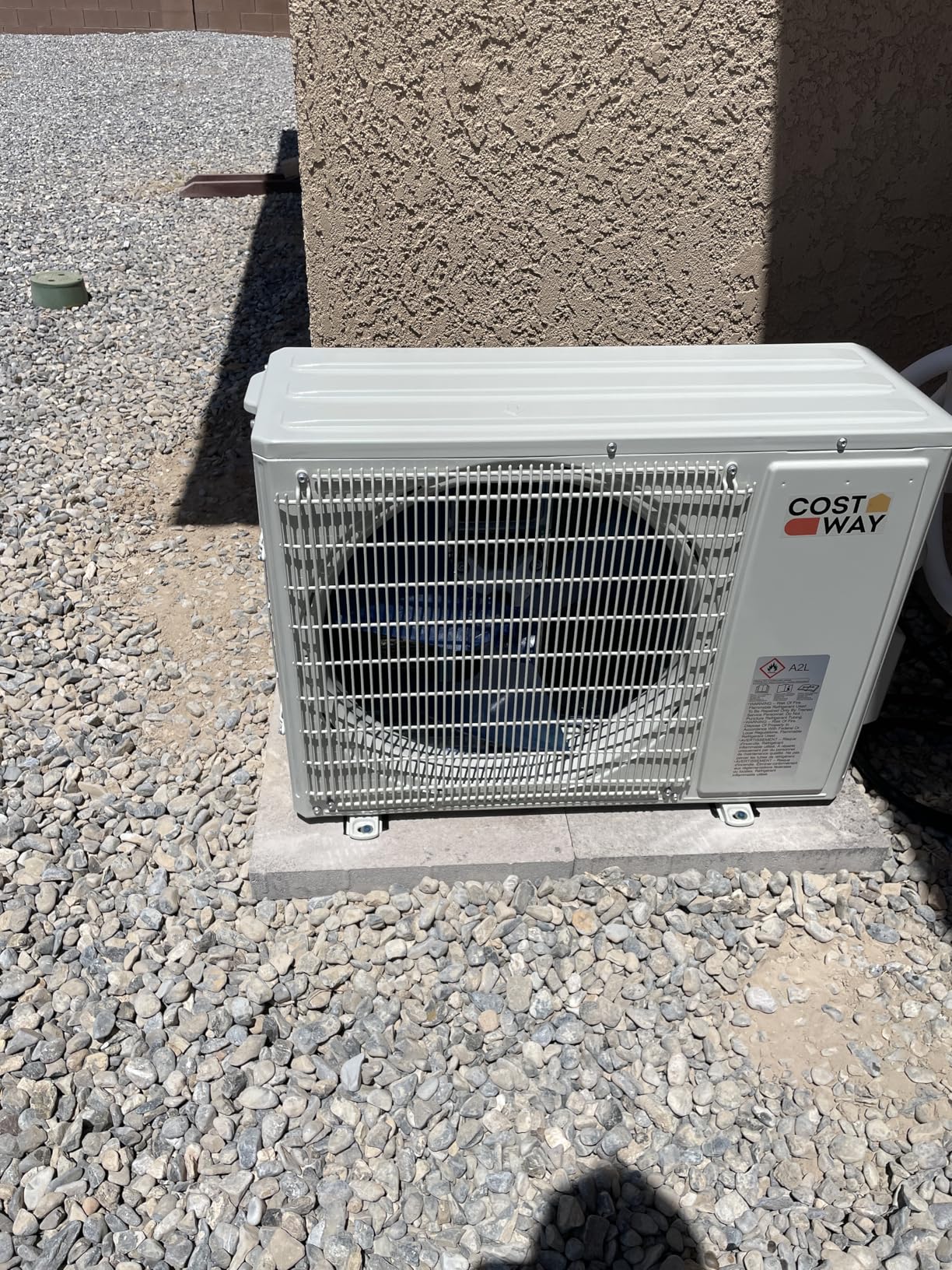 COSTWAY 12000BTU Mini Split Air Conditioner & Heater | 20 SEER2 115V Wall-Mounted Ductless AC Cools up to 750 Sq. Ft, Energy Efficient Inverter AC with Heat Pump (Blast Series) customer photo 1