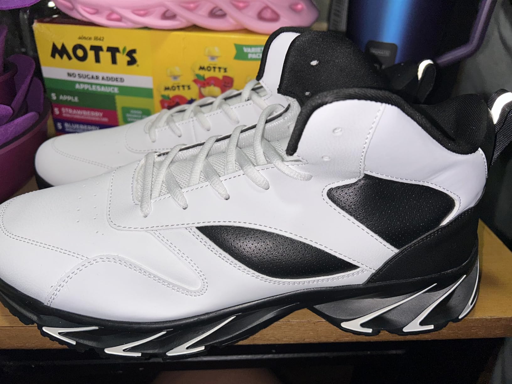 Joomra Men's Stylish Sneakers High Top Athletic-Inspired Shoes customer photo 1