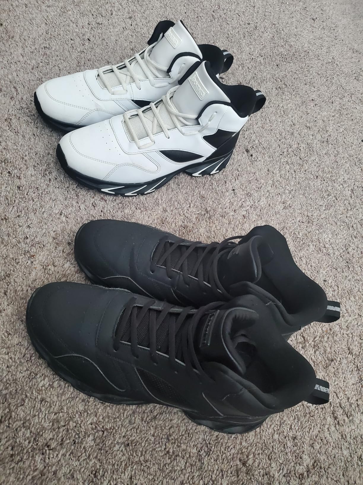 Joomra Men's Stylish Sneakers High Top Athletic-Inspired Shoes customer photo 2