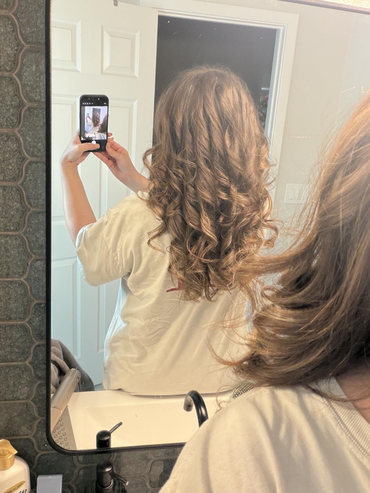 Shark FlexStyle Air Multi-Styler & Drying System (HD430) - Coanda Auto-Wrap Curlers, Oval & Paddle Brush, Stone customer photo 2