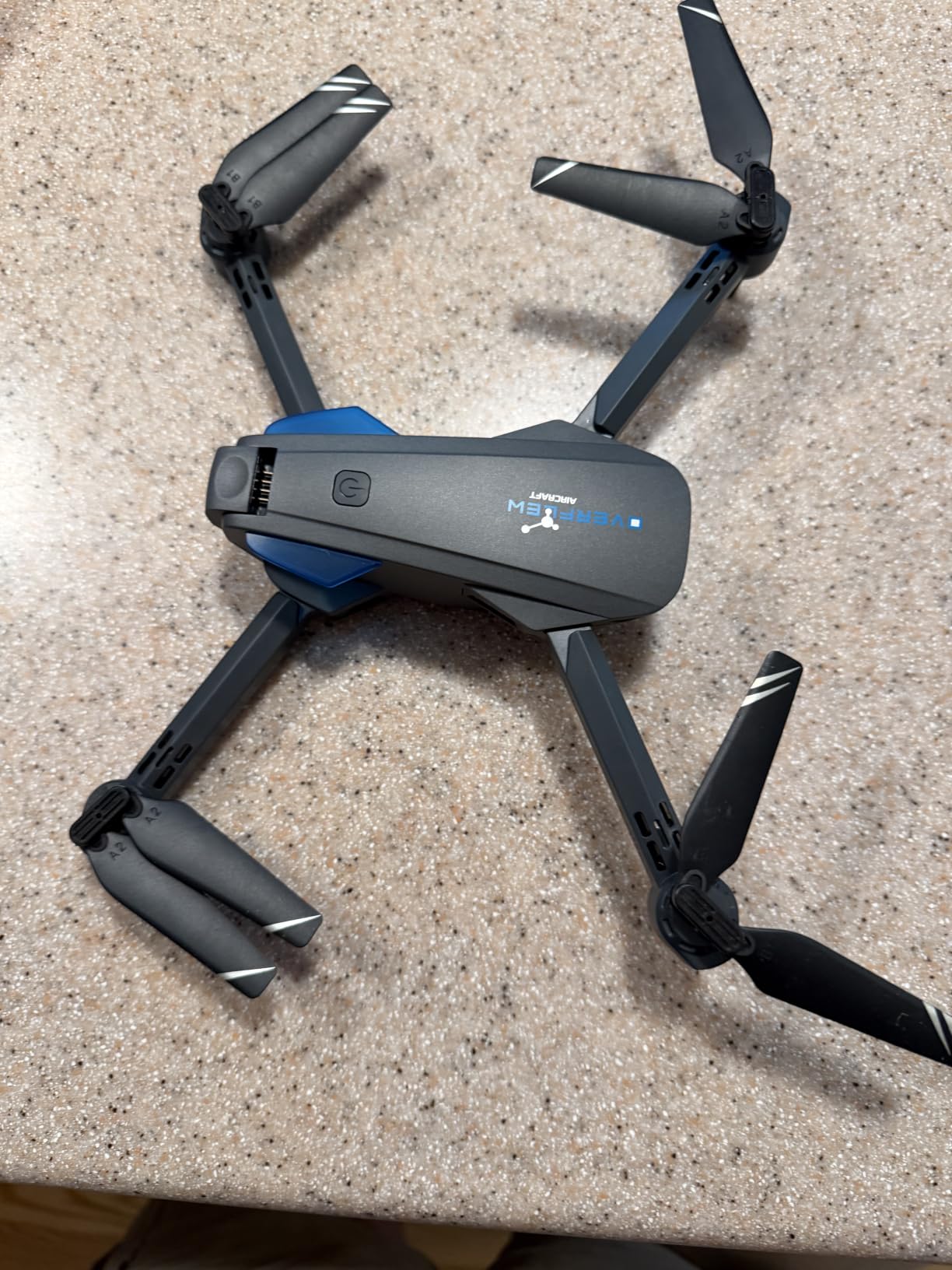 Drone with 1080P Camera for Beginners and Adults, Foldable Remote Control Quadcopter with Voice Control, Gestures Selfie, Altitude Hold, One Key Start, 3D Flips, 2 Batteries, Toy for Beginners customer photo 1