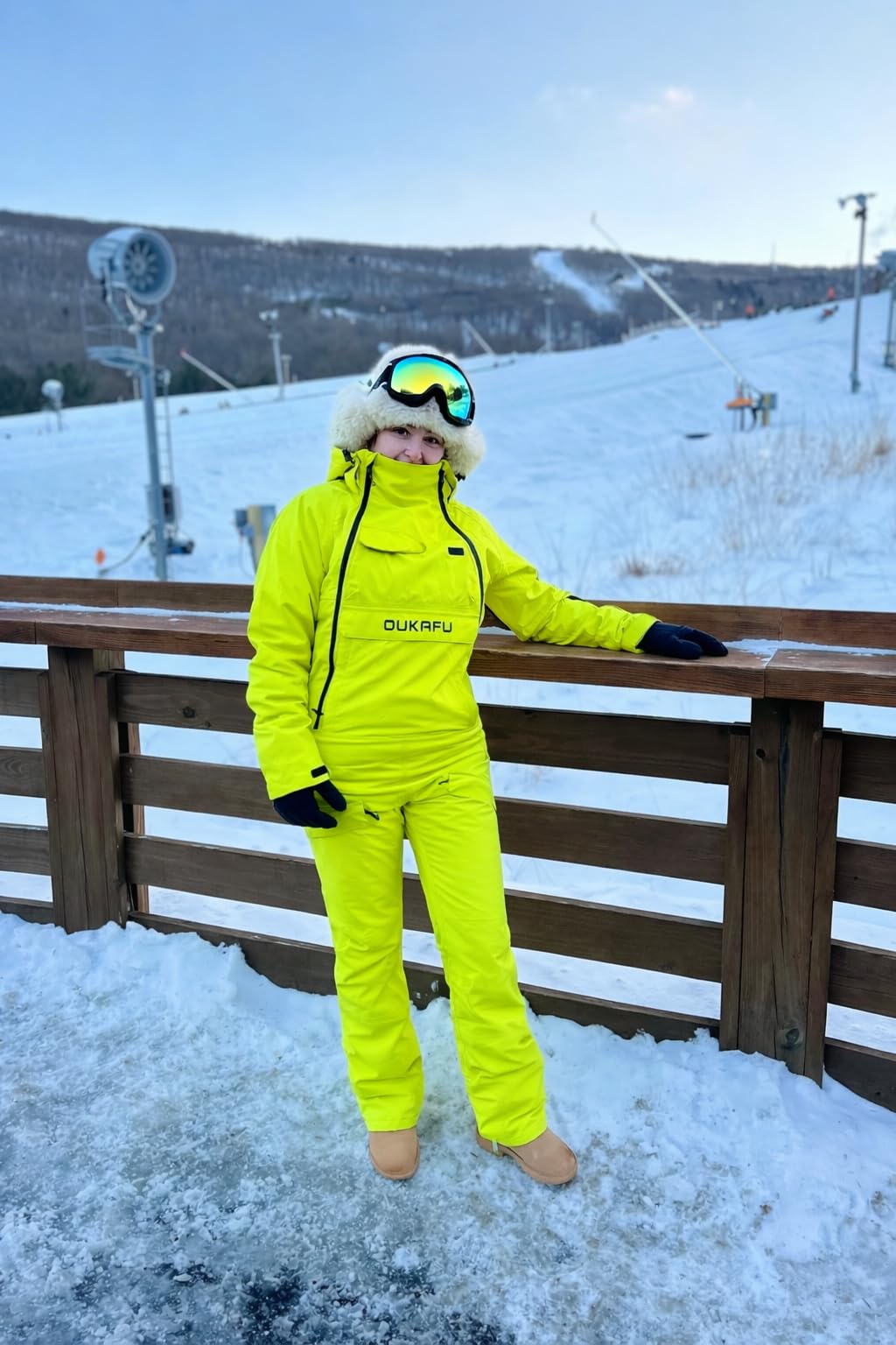 Women One Pieces Ski Suits Waterproof Ski Jumpsuits Winter Onesies Snowsuits Snowboard Coveralls customer photo 2