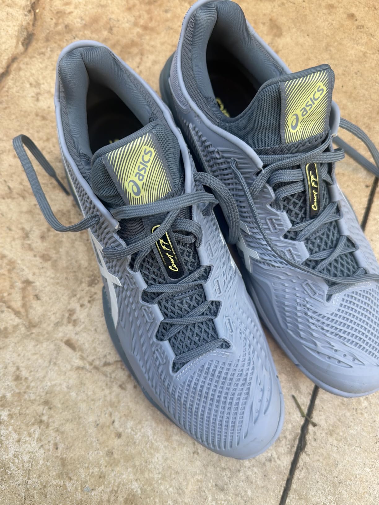 ASICS Men's Court FlyteFoam 3 Tennis Shoes customer photo 2