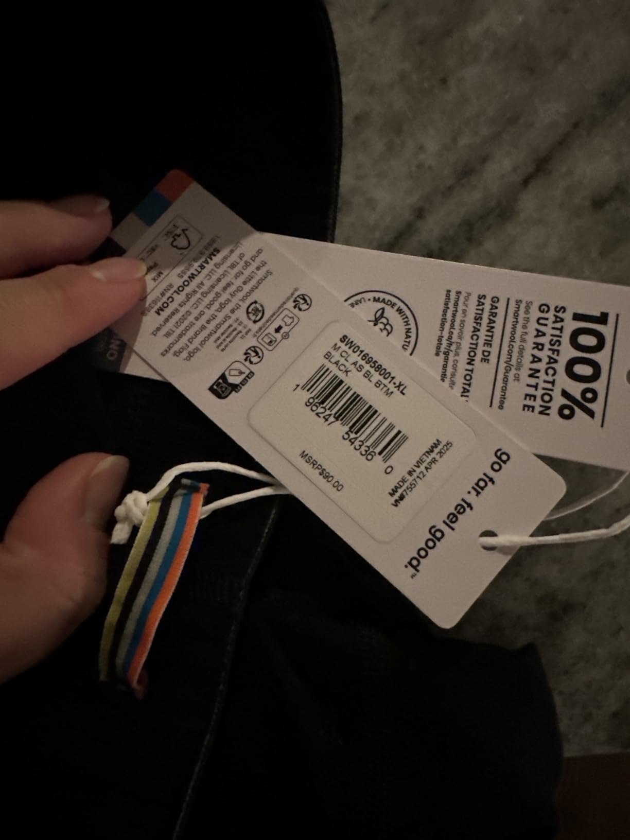 SmartWool Men's Classic All-Season Merino Base Layer Bottoms customer photo 1