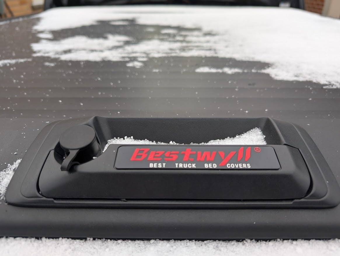 Retractable Hard Tonneau Cover Fits Ford F-150 2015-2026 5.5 Ft Short Bed, BoxLink Compatible, Original Hole Installation, Smooth Spring-Loaded Operation, (incl. Raptor/Lightning) | K22c | customer photo 2