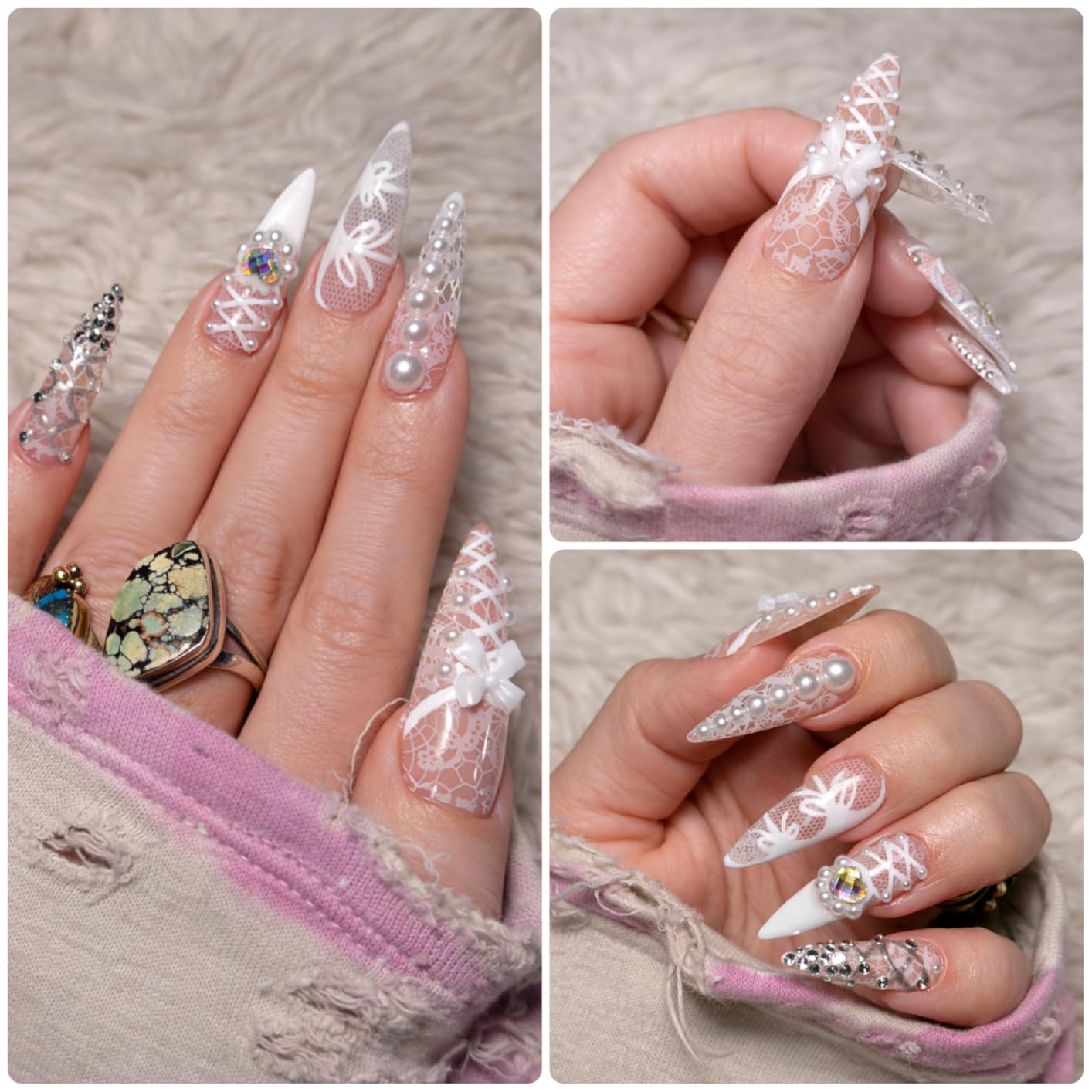 Professional UV Led Nail Lamp Cordless, 72W UV Lights for Gel Nails with Fan, IMENE Rechargeable Nail Dryer with Portable Handle Perfect for Salon Home Nail Art (White) customer photo 2