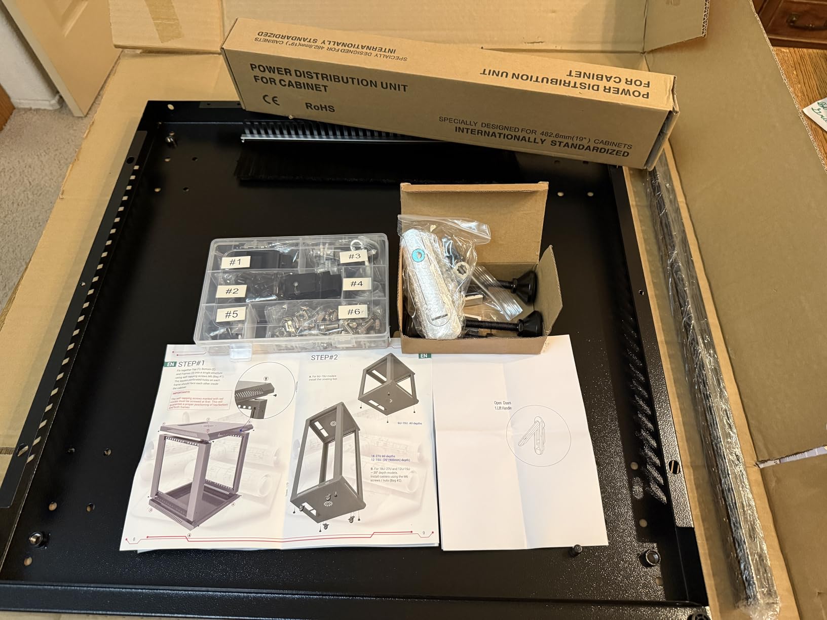 15U Wall Mount Server Rack Cabinet - 19