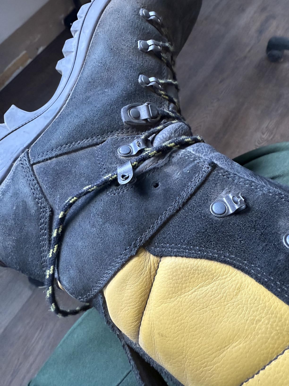 HAIX Missoula 2.1 Wildland Firefighting Boots for Men - Anti-Slip Sole, Water-Resistant, Heat Resistant Boots customer photo 1