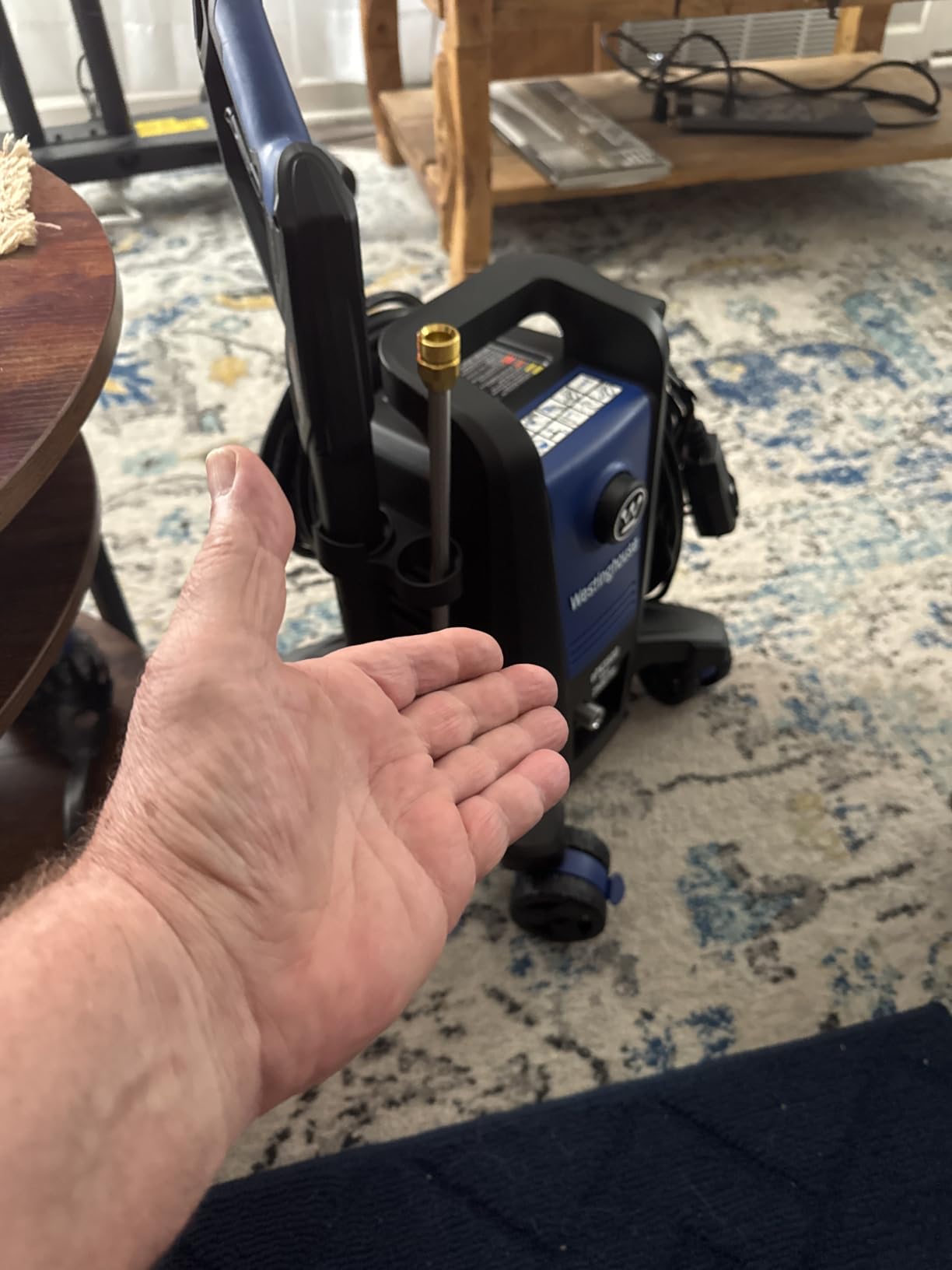 Westinghouse ePX3500 Electric Pressure Washer, 2500 Max PSI 1.76 Max GPM with Anti-Tipping Technology, Onboard Soap Tank, Pro-Style Steel Wand, 5-Nozzle Set, for Cars/Fences/Driveways/Home/Patios customer photo 2