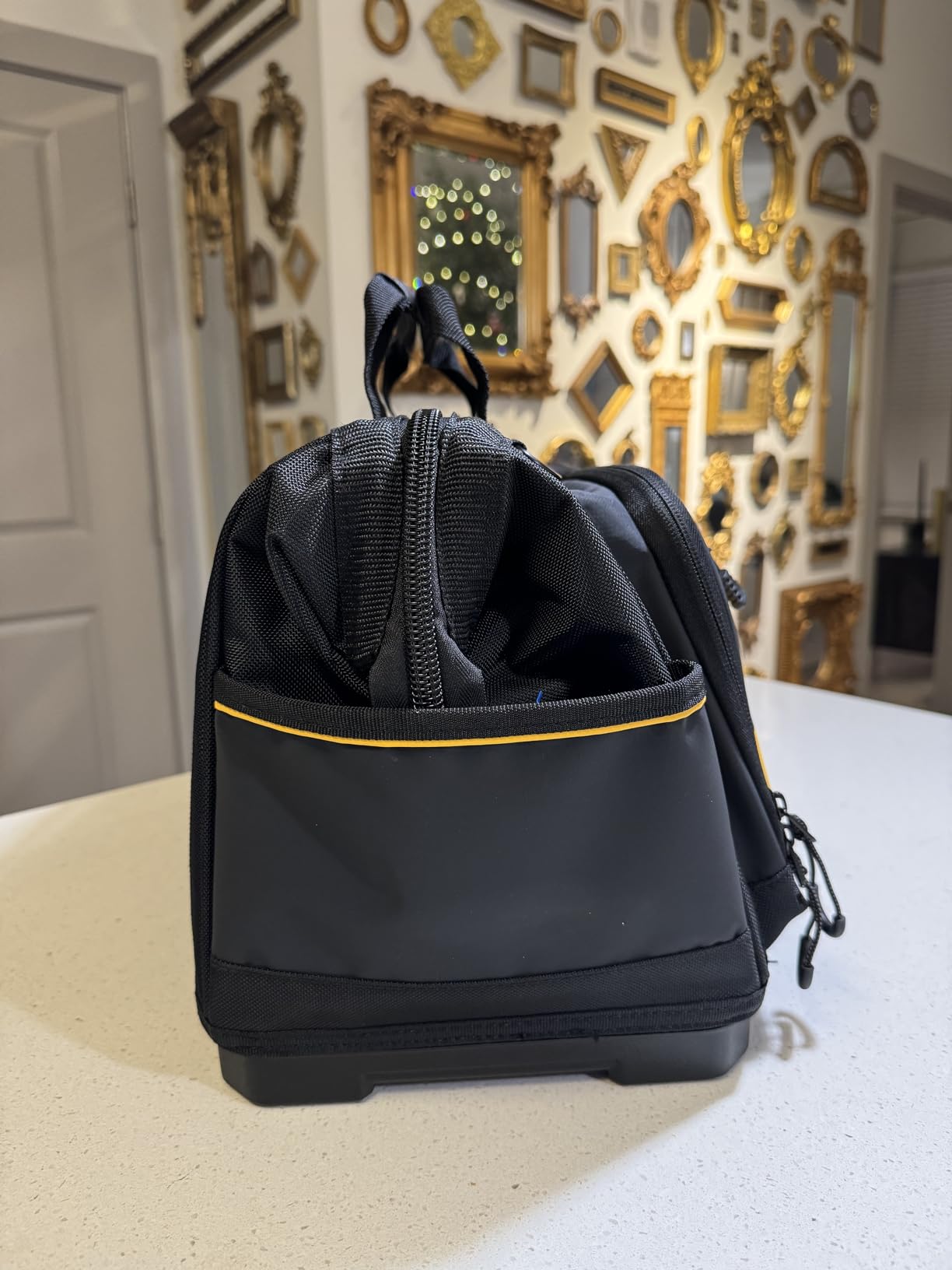 DEWALT Tool Bag, Water Resistant, Hard Bottom, 16-inch, Professional Tool Tote (DWST560103) customer photo 2