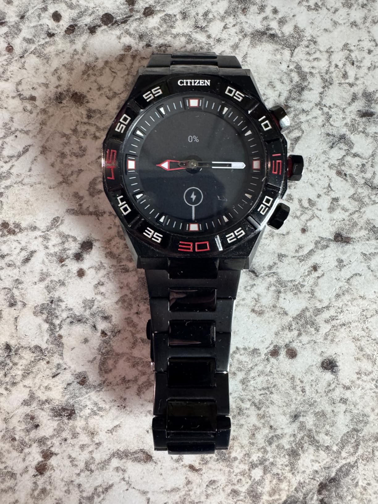 Citizen CZ Smart PQ2 Hybrid Smartwatch with YouQ Wellness app Featuring IBM Watson AI and NASA Research, Black and White Customizable Display, Bluetooth, HR, Activity Tracker, 18-Day Battery Life customer photo 2