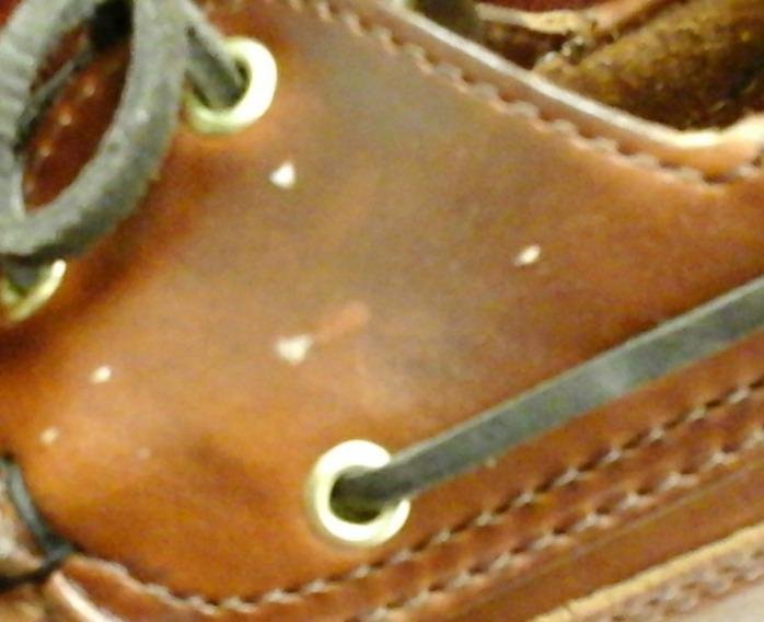 Sebago Schooner Leather Boat Shoes - Waterproof Leather, Natural Polish Finish, 360° Rawhide Laces & Non-Marking Siped Soles customer photo 1