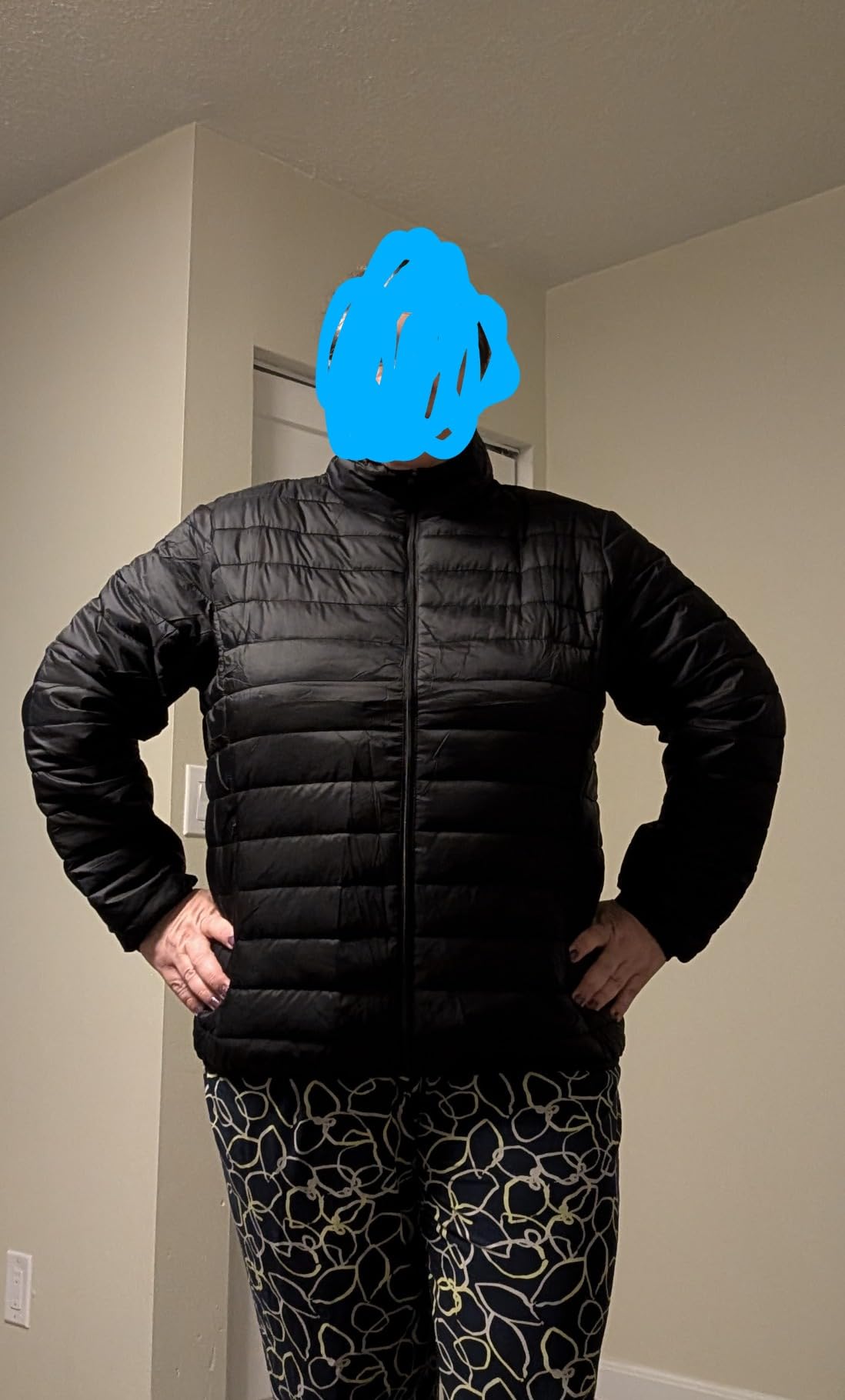MAGCOMSEN Women's Puffer Jacket Lightweight Casual Quilted Padded Coat | 4 Pockets, Stand-collar, Zip-up, Long Sleeve, Packable, Water-Resistant, Windproof, Winter Outerwear, Warm, Elastic Cuffs customer photo 2