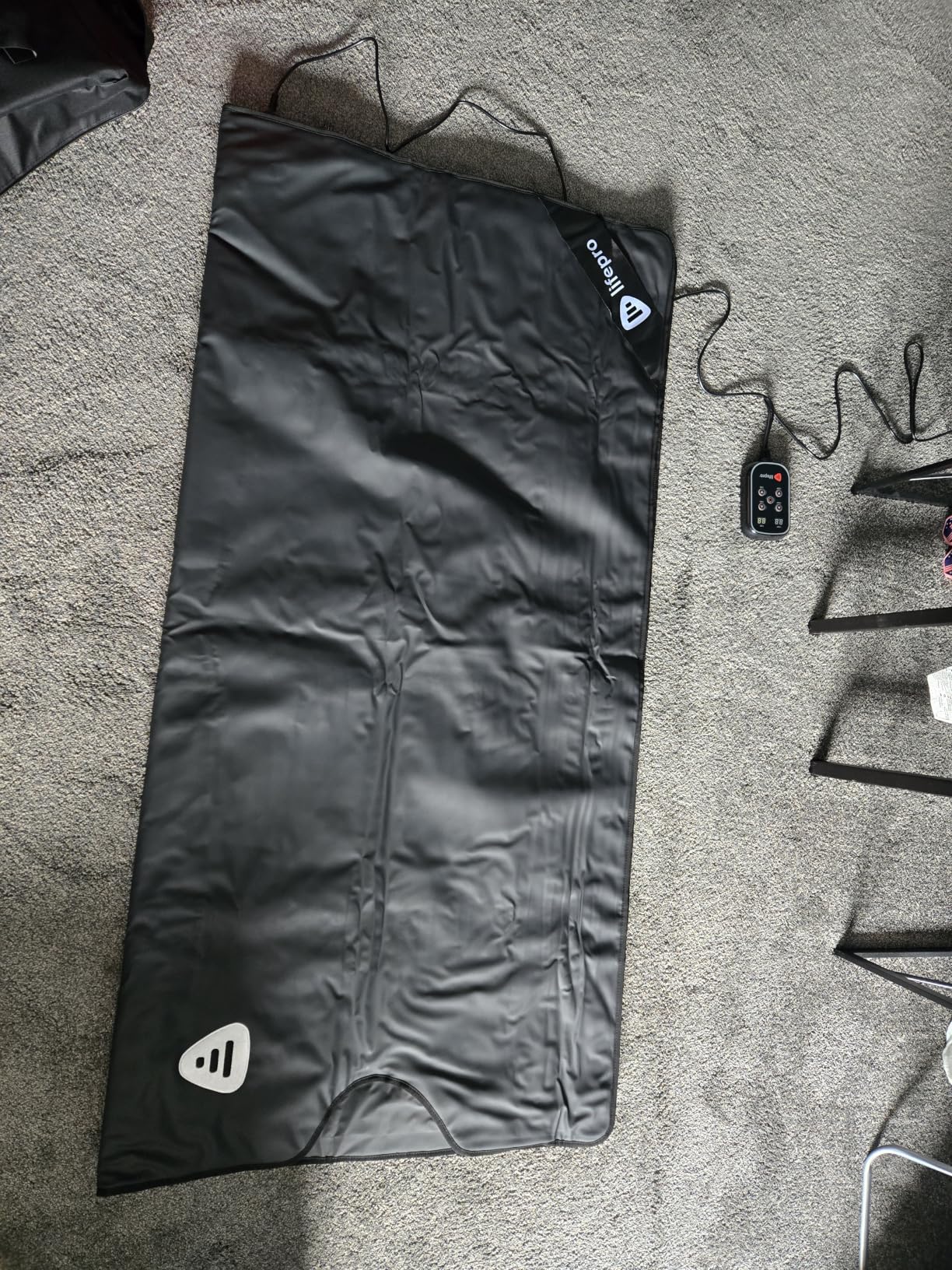 LifePro RejuvaWrap Infrared Sauna Blanket - Portable Sauna Bag with 9 Temp Levels Low EMF Far Infrared Heating - At Home Full Body Rejuvenation & Relaxation customer photo 1