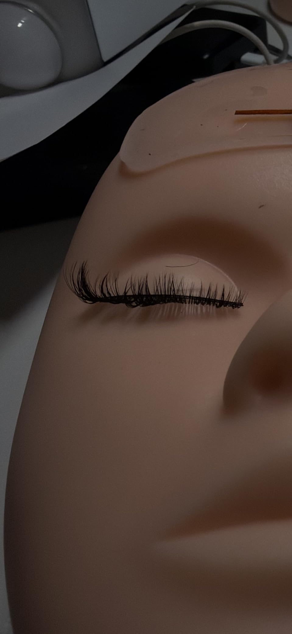 Eyelash Extension Kit for Beginners, Professional Lash Extension Kit with Mannequin Head, Lash Starter Kit with Lash Fan, Lash Extension Supplies for Practice Training Kit customer photo 1