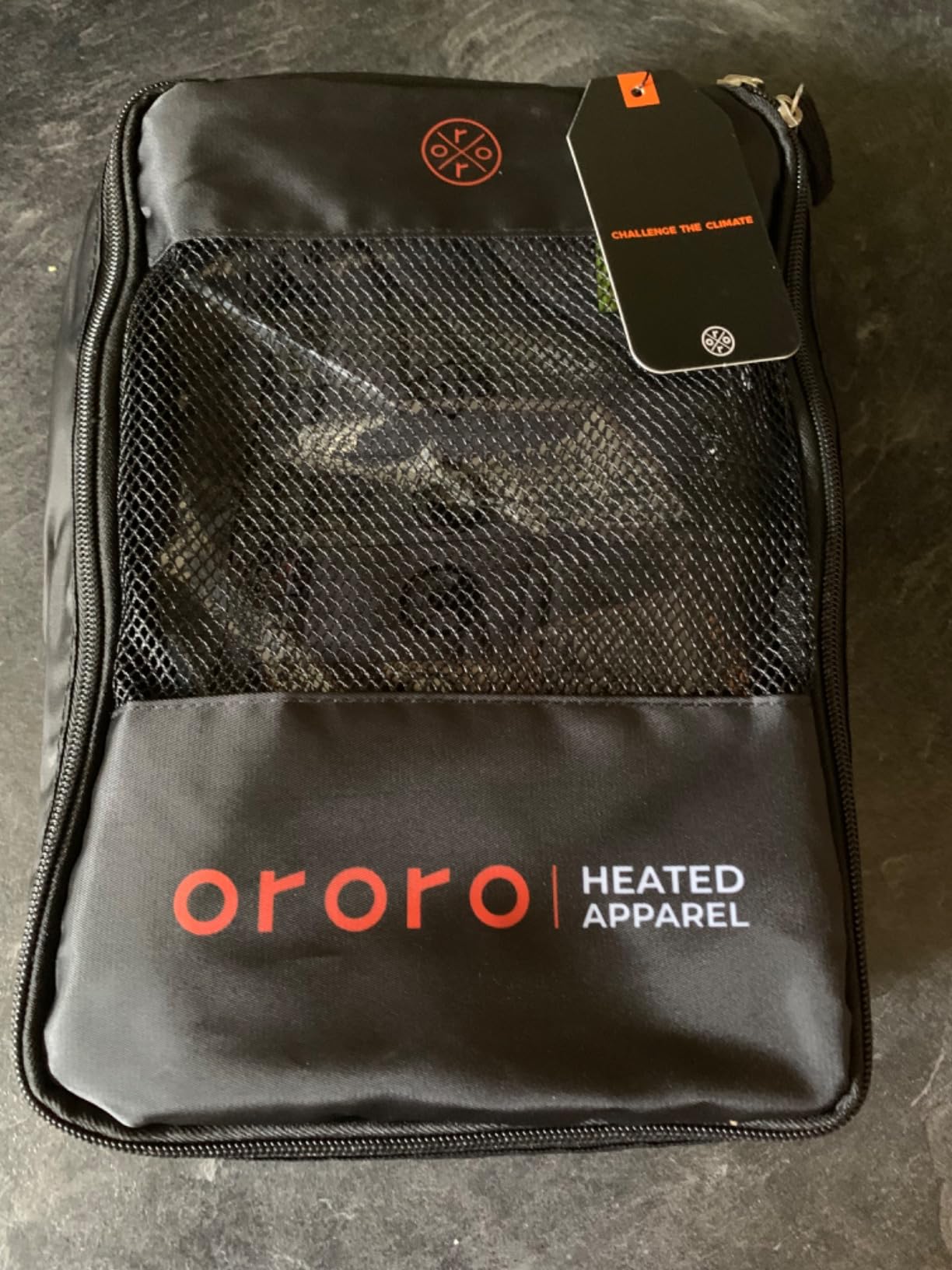 ORORO Men's Heated Quilted Vest with Heated Collar, Lightweight Quilted Heating Vest with USB-C Rechargeable Battery customer photo 2