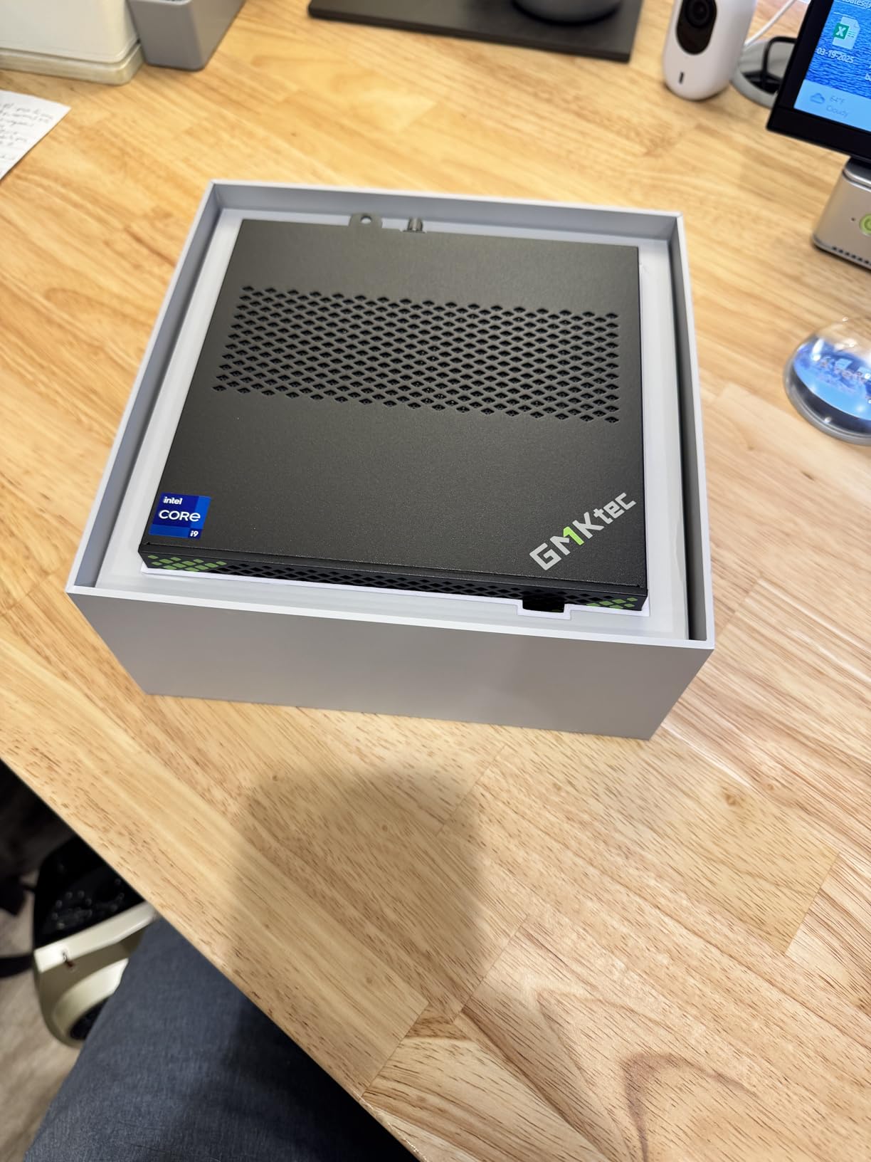 GMKtec Mini PC Intel Core i7-1185G7 (Up to 4.8 GHz) 16GB DDR4 1TB SSD, Intel i226V RJ45 2.5G, Iris Xe Graphics USB4.0, WiFi 6, BT 5.2, Mini Computers customer photo 2