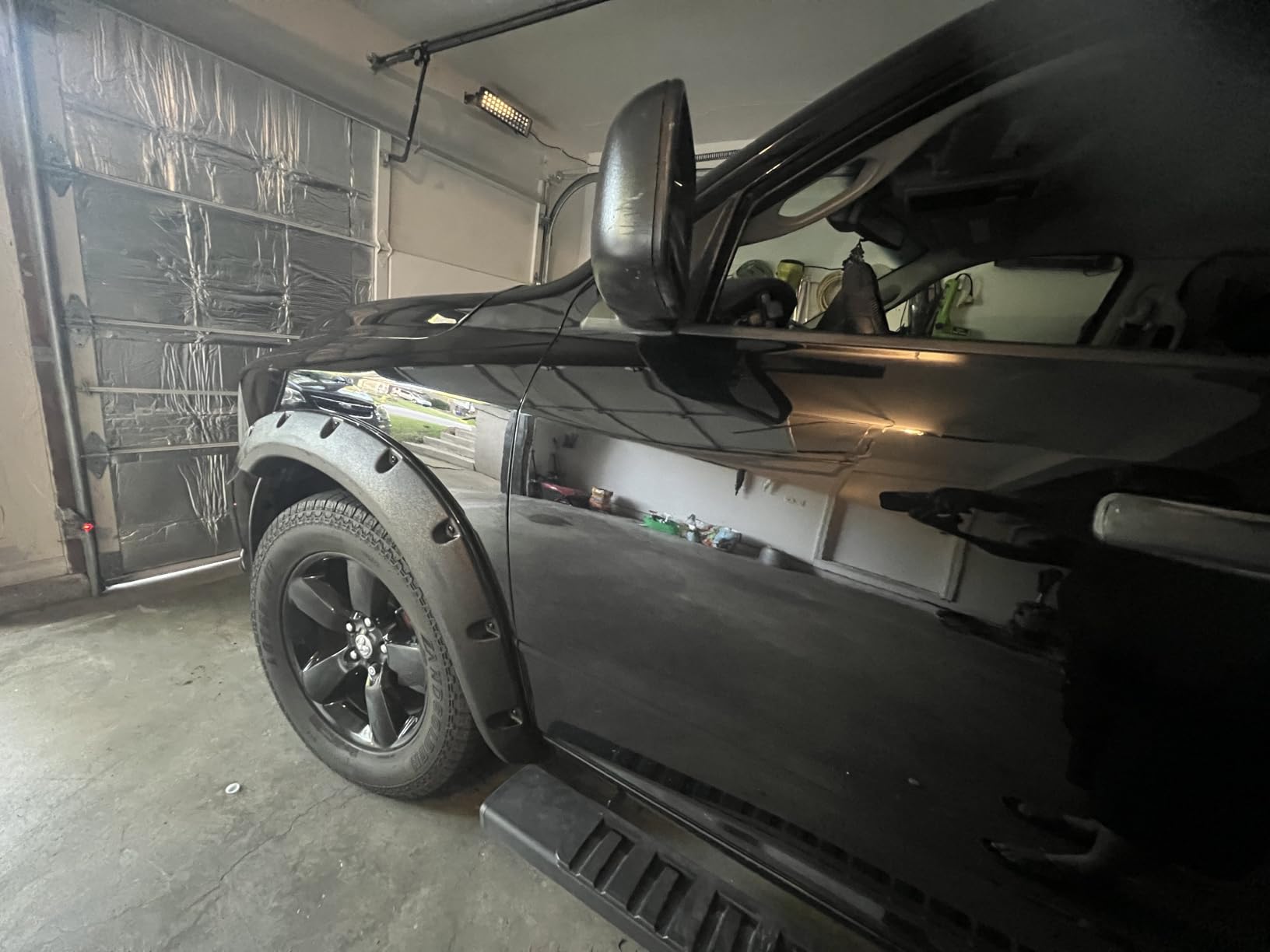 KUAFU Fender Flares Compatible with 2009-2023 Dodge Ram 1500 Classic Pocket Rivet Style Mud Guards Wheel Cover Protector Textured Black Front Rear Excludes R/T & Rebel, Warlock customer photo 2