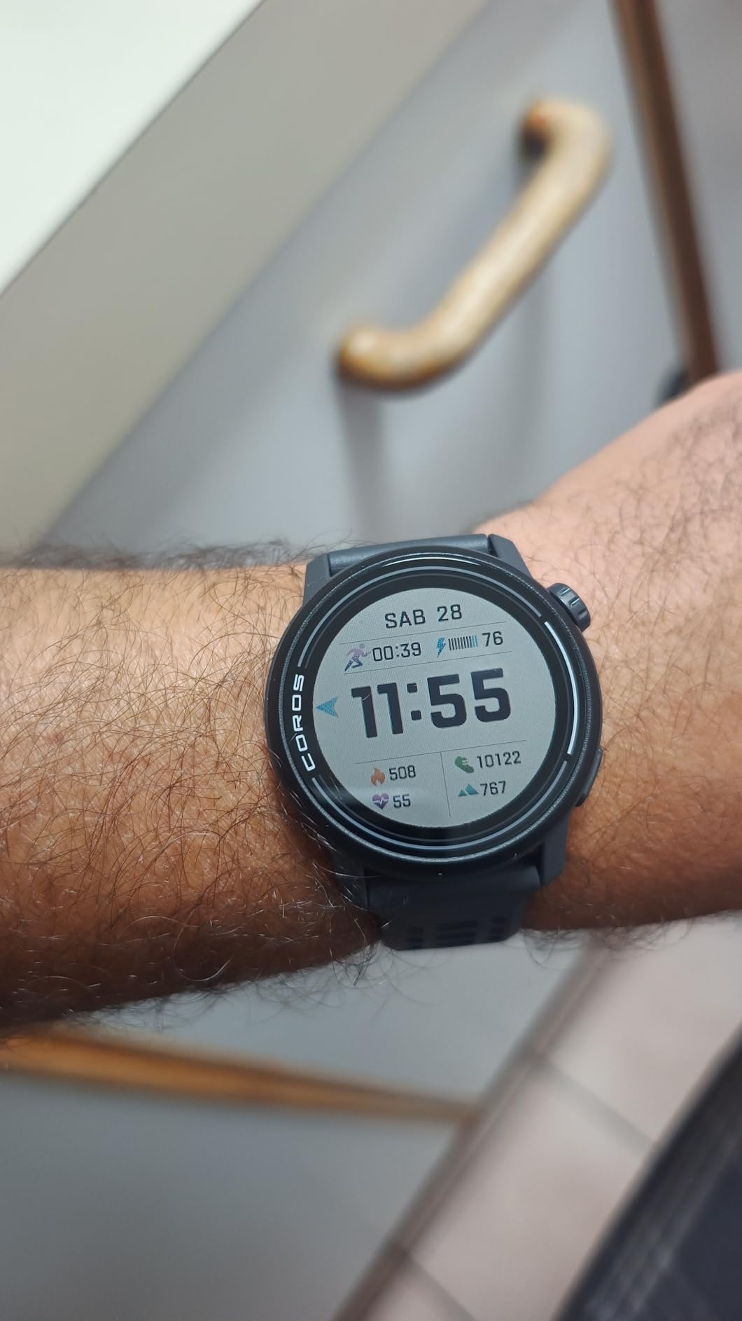 Coros PACE 3 GPS Sport Watch - Lightweight, Comfortable Running Watch, 17-Day Battery Life, Accurate GPS, Heart Rate Monitor, Navigation, Sleep Tracking - Black Silicone customer photo 2