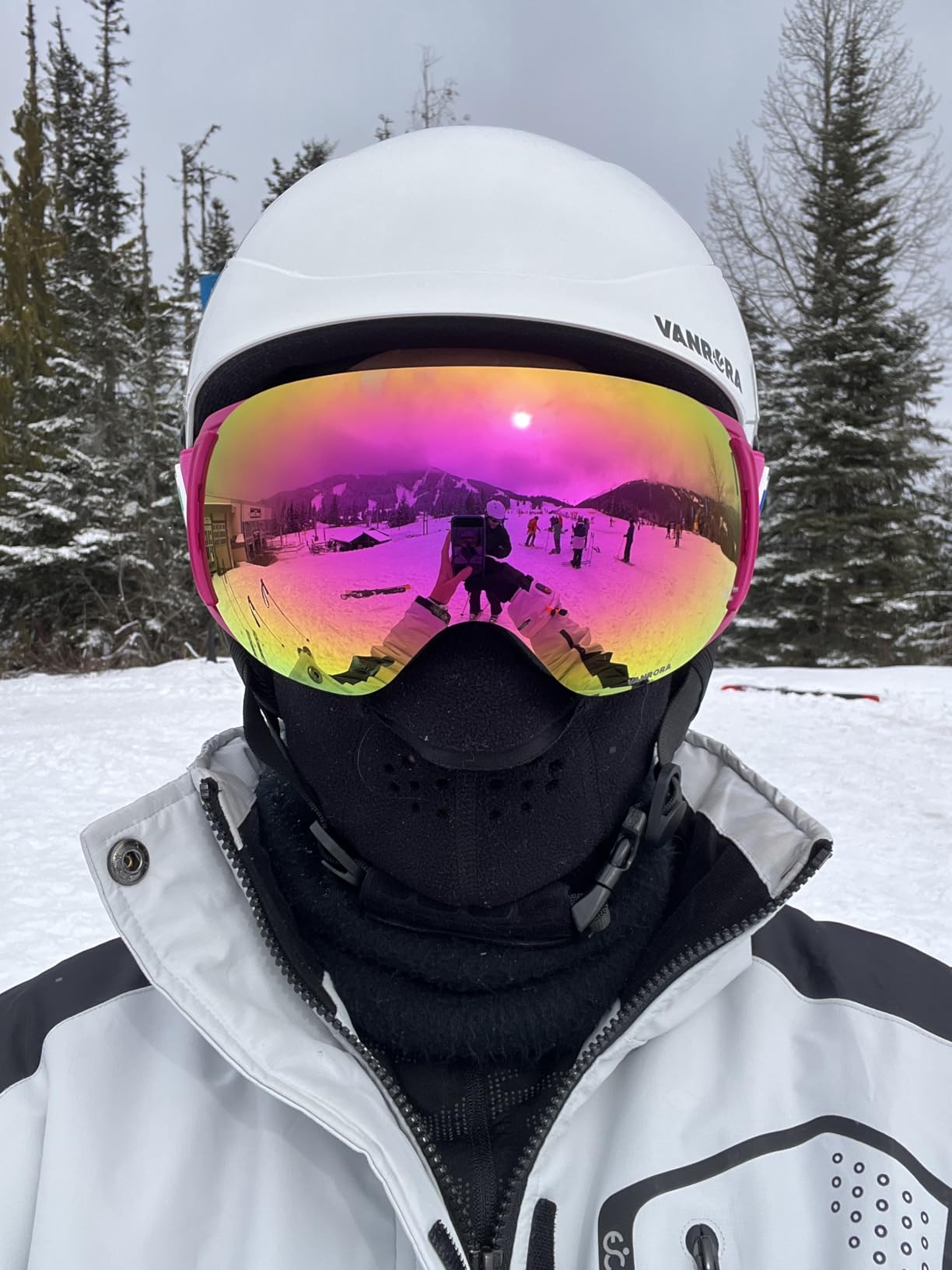 VANRORA Ski Helmet and Goggles Set - Climate Control Vent Snowboard Helmet, Interchangeable Lens Ski Goggles, for Men & Women customer photo 1