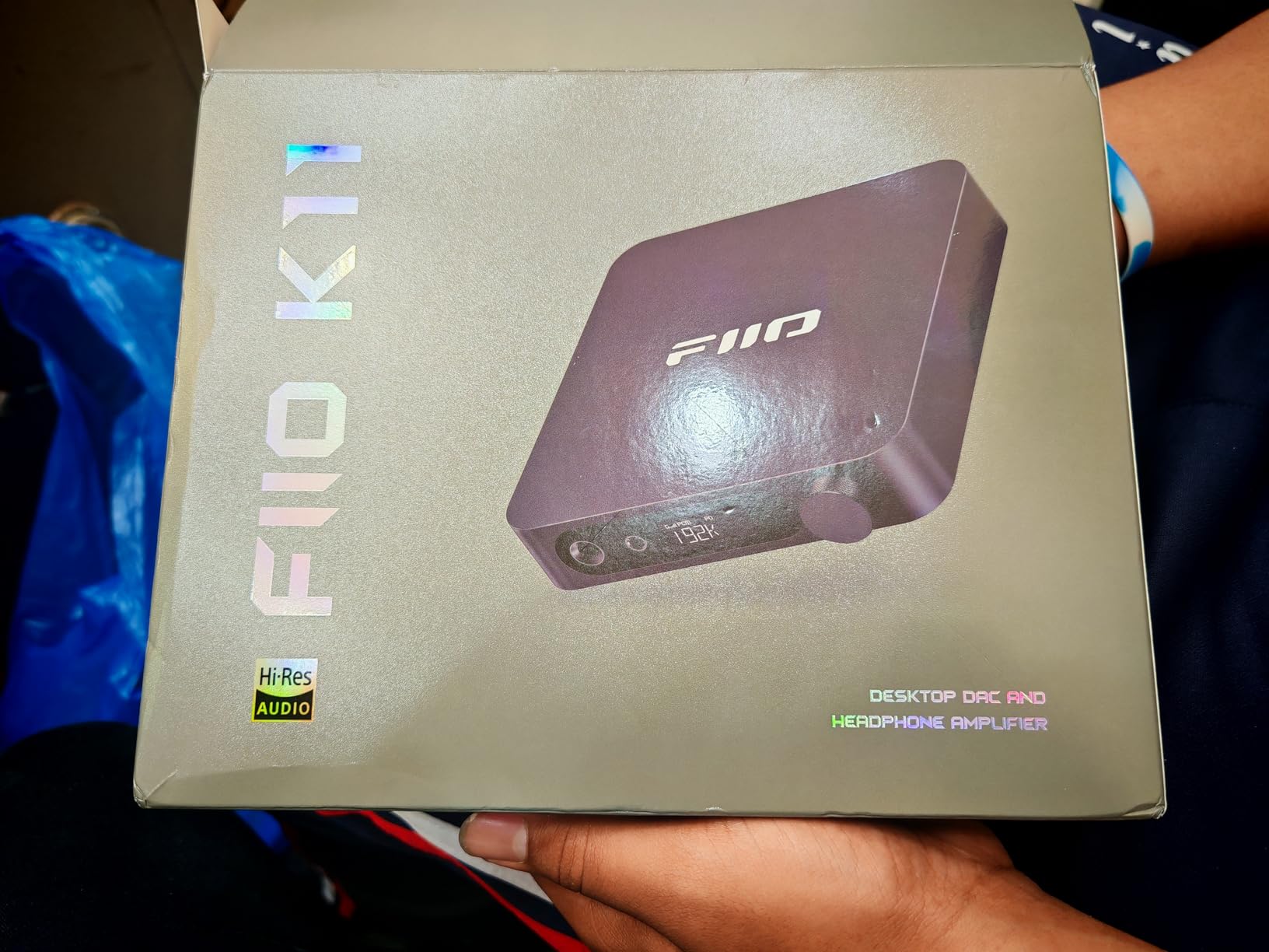 FiiO K11 DAC and Headphone Amplifier for Home Audio or PC, 6.35mm and Balanced 4.4mm, RCA, Coaxial, Optical, 1400mW, 384kHz/24Bit DSD256 (Black) customer photo 2