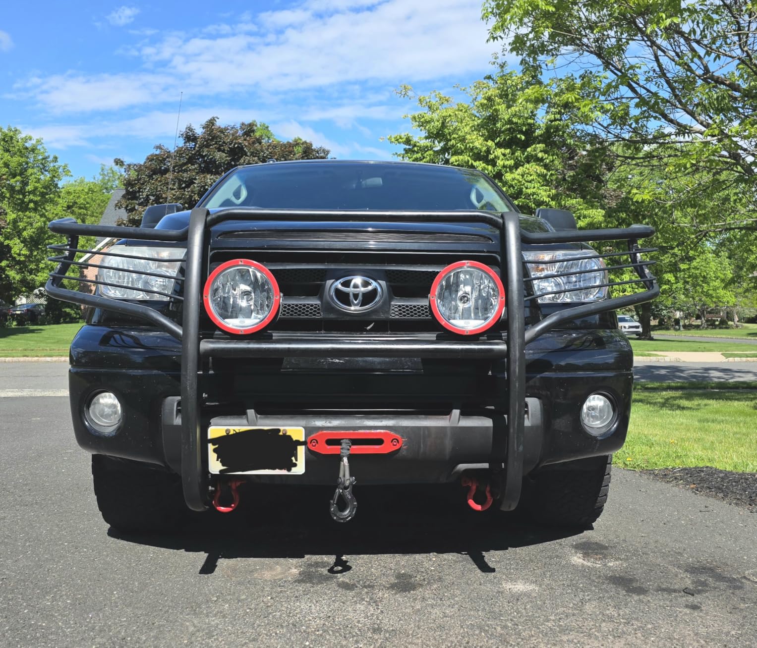 OPENROAD 13500 lb Recovery Winch with Synthetic Rope and 2 Wireless Remotes - IP68 Waterproof 12V Electric Winch for Jeep, SUV, Truck & Trailer - Panther Series 3S customer photo 1