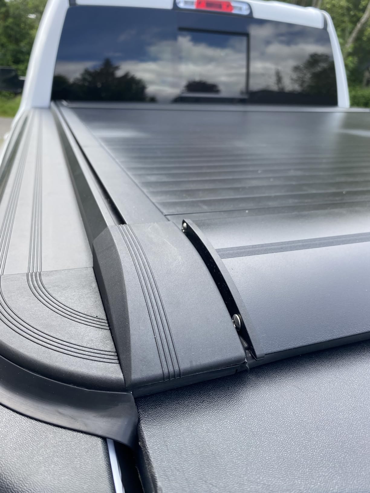 Retractable Tonneau Cover Fit Dodge Ram 1500 2009-2026 Truck Bed | Lock Waterproof Auto-Recoil Classic & New Body w/o Rambox trx laramie long-horn/ star rebel limited big horn, etc customer photo 2