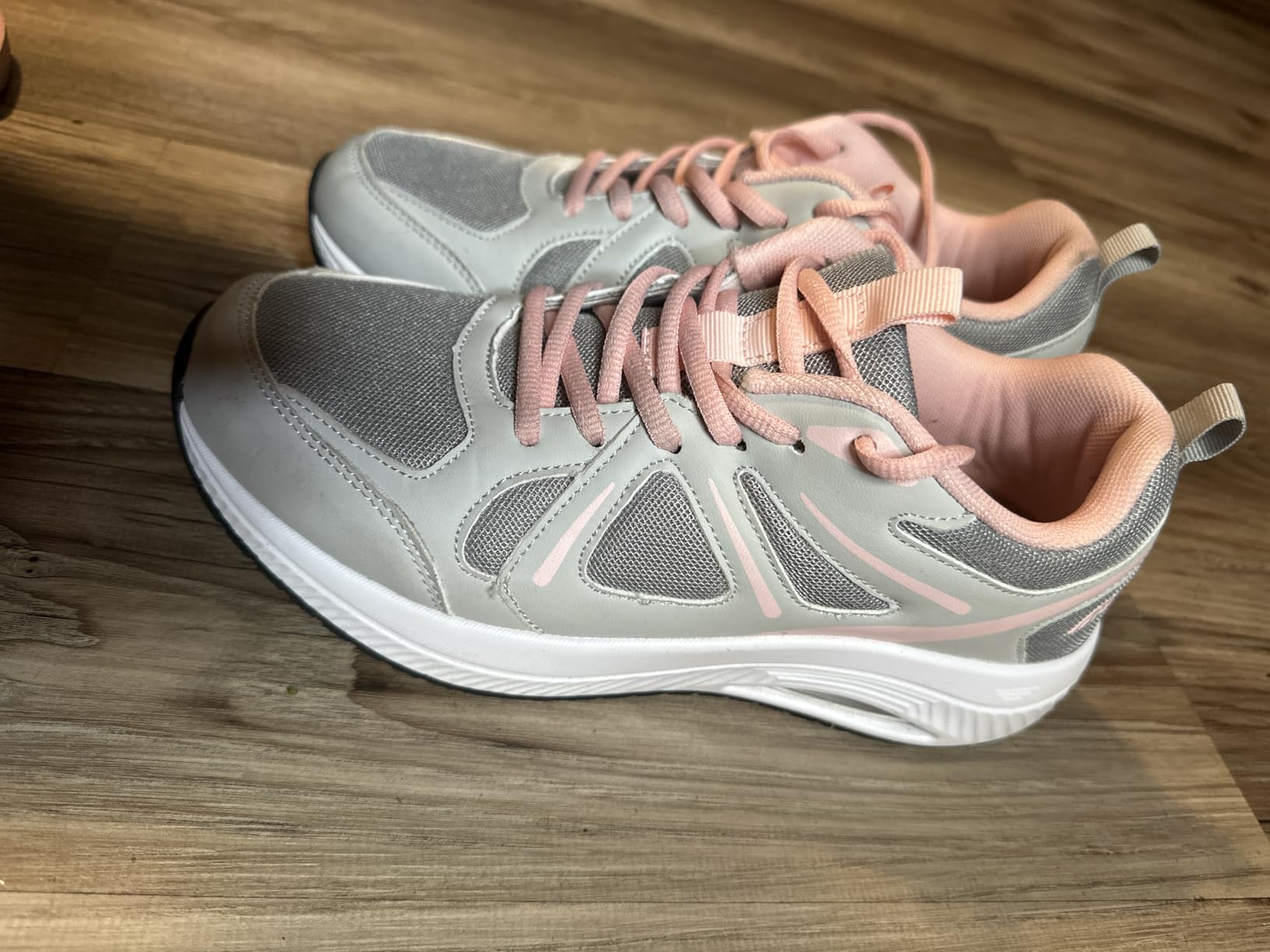 Women Arch Support Walking Shoes Orthotic Sneakers for Plantar Fasciitis Foot and Heel Pain Relief Tennis Shoes customer photo 2
