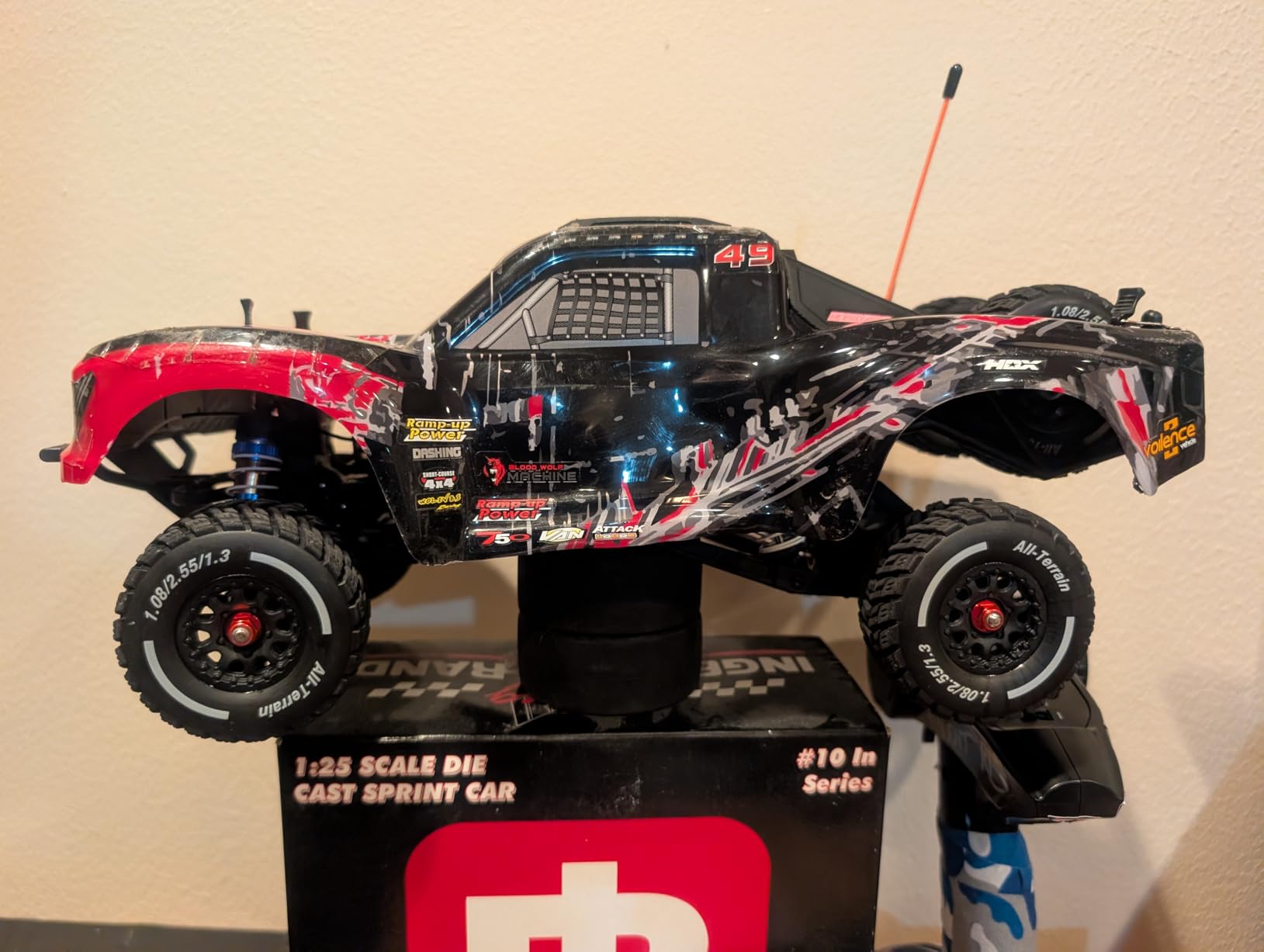 HAIBOXING 3100A 4X4 Off-Road Brushless RC Short-Course Truck, 1:14 Scale Fast RC Car, Max Speed of 42 km/h (or 60 km/h with 3S Battery), 4WD Electric Powered Remote Control Truck for Adults and Boys customer photo 2