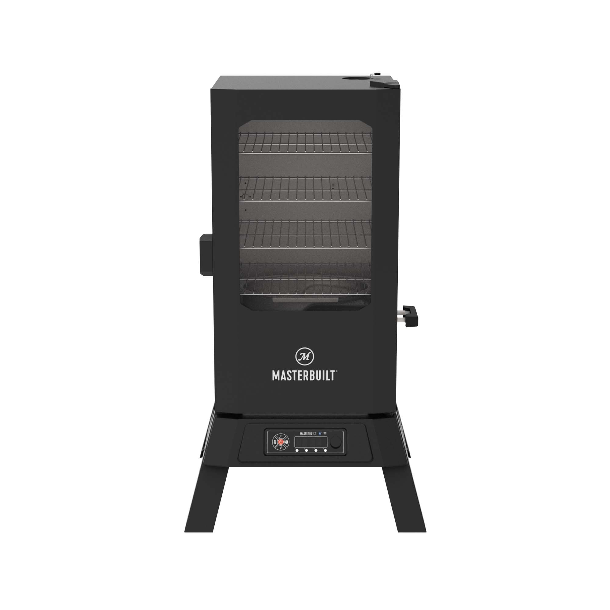 Masterbuilt 710 WiFi Digital Smoker, Vertical Design, 711 Cooking Sq. Inches, 4 Chrome Coated Smoking Racks, Wood Chip Loader, Electric Fuel Source, Black Model MB20070924 customer photo 1