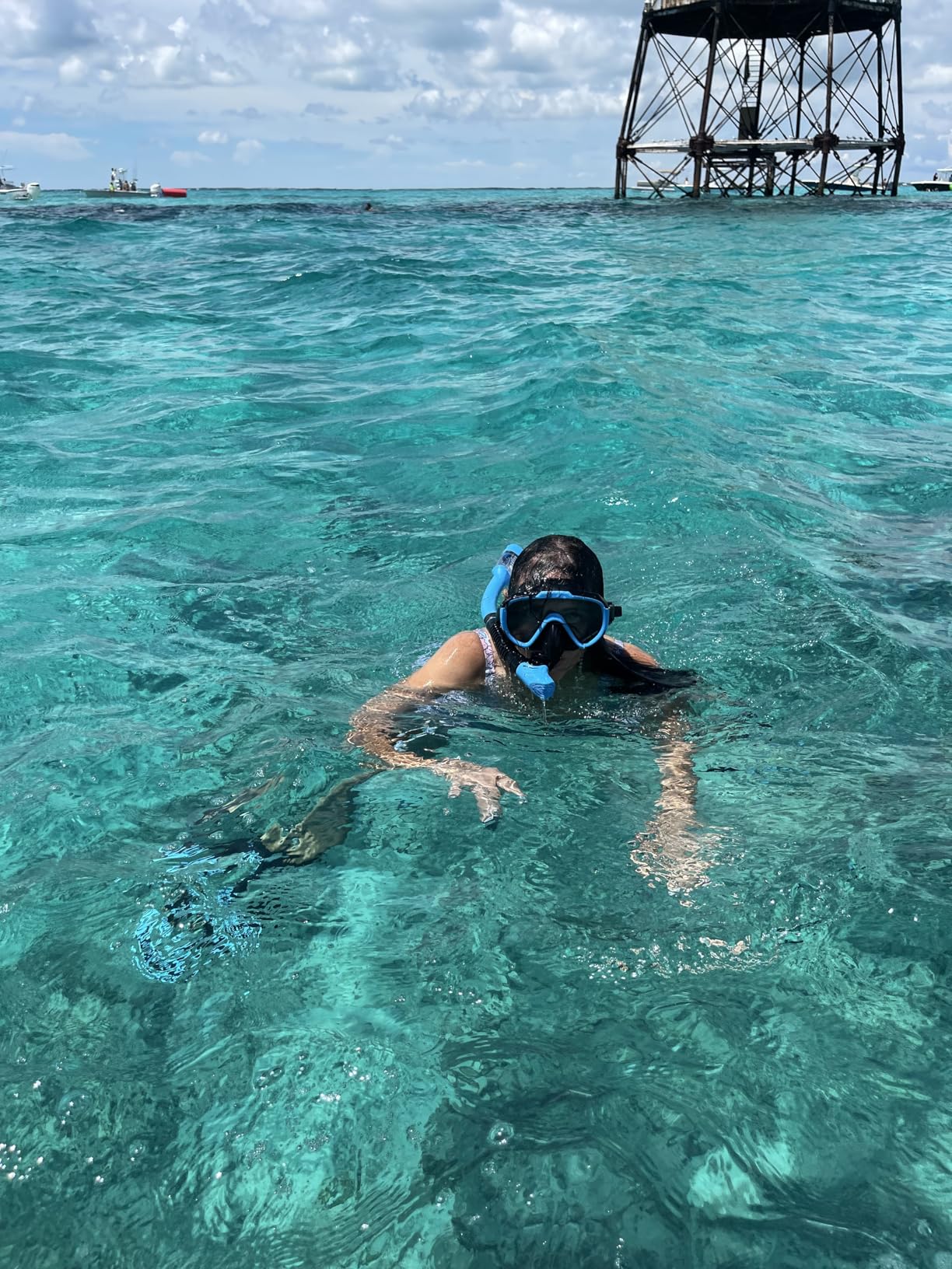 Ubekezele Snorkeling Gear for Adults Men Women, 4 in 1 Snorkel Set with Panoramic View Diving Mask Anti-Fog Anti-Leak, Dry Top Snorkel, Fins and Travel Bag for Swimming, Snorkeling and Travel Diving customer photo 1