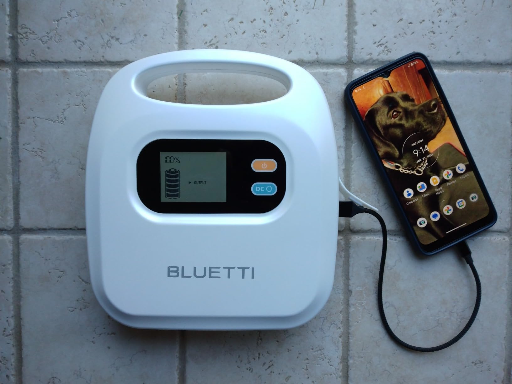 BLUETTI CPAP Battery Backup X30 297Wh Power Supply with Comprehensive Cable Set for ResMed S9, AirSense 10, AirSense 11, AirMini, AirCurve 10, Ideal for Camping & Hurricane Preparedness customer photo 2