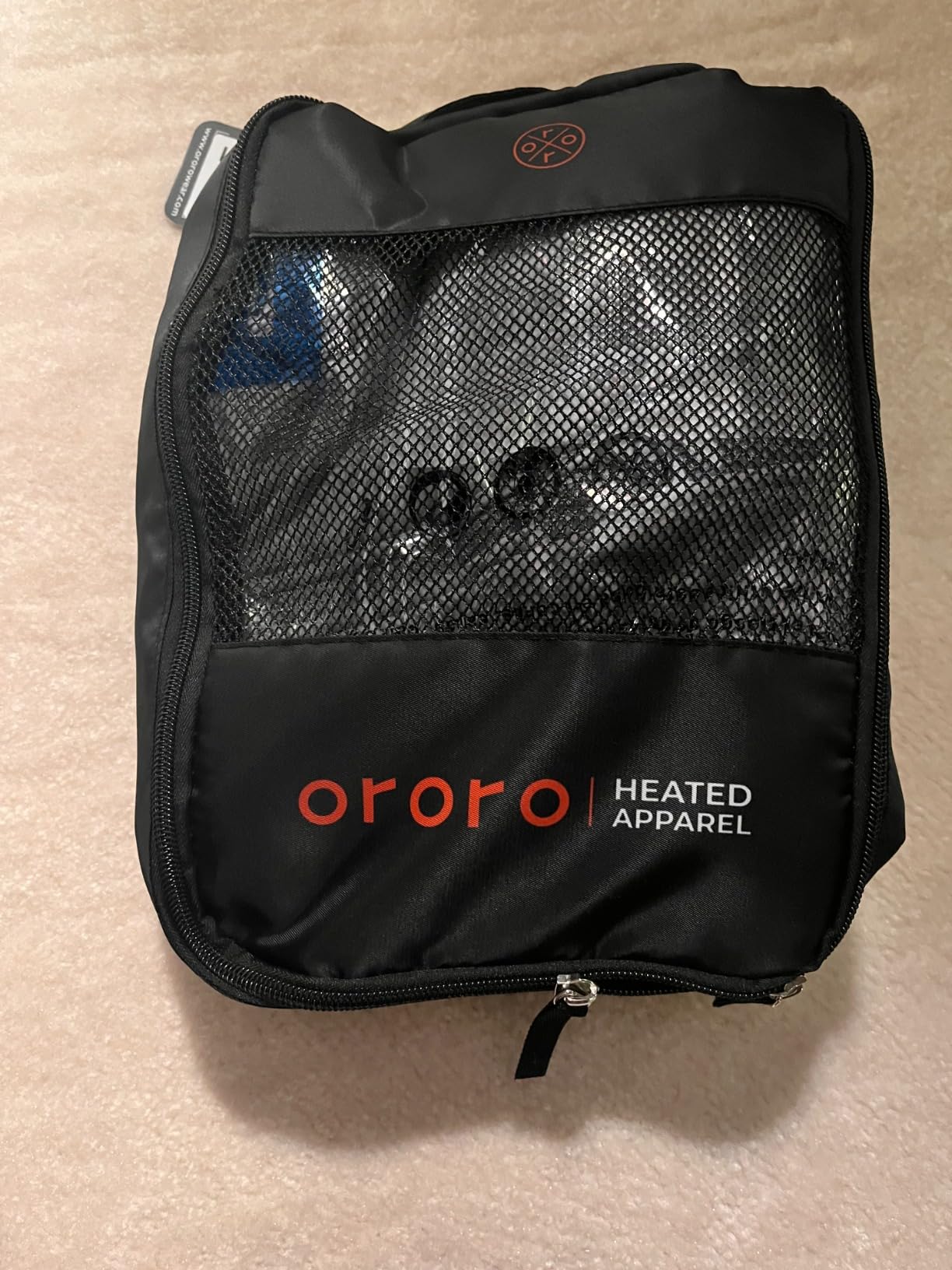 ORORO Men's Heated Softshell Vest with USB-C Rechargeable Battery, Soft Shell Heated Golf Vest for Men customer photo 2