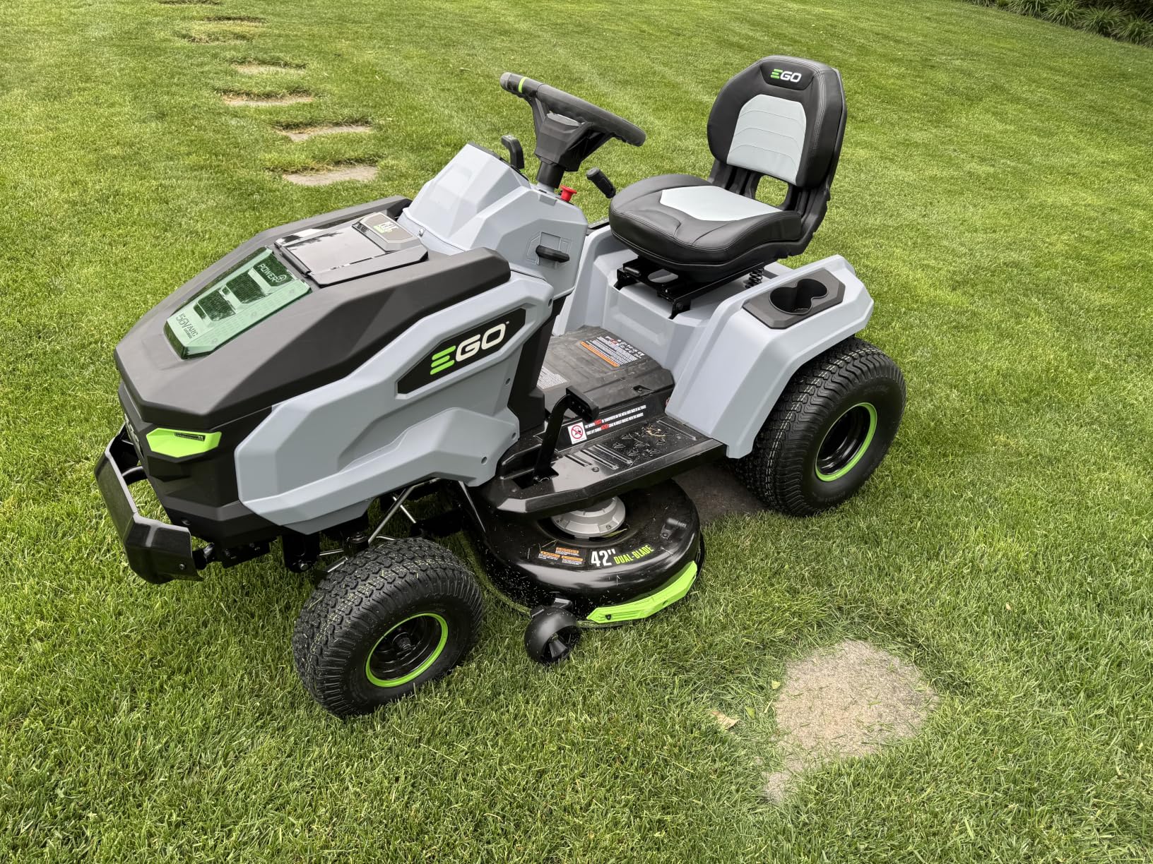 EGO Power+ Electric Riding Lawn Mower, 42