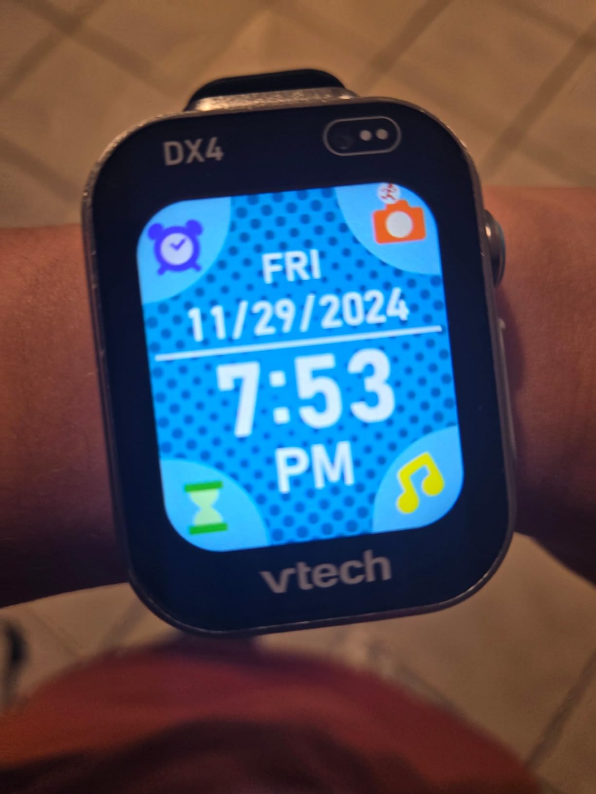 VTech KidiZoom Smartwatch DX4, Blue customer photo 2