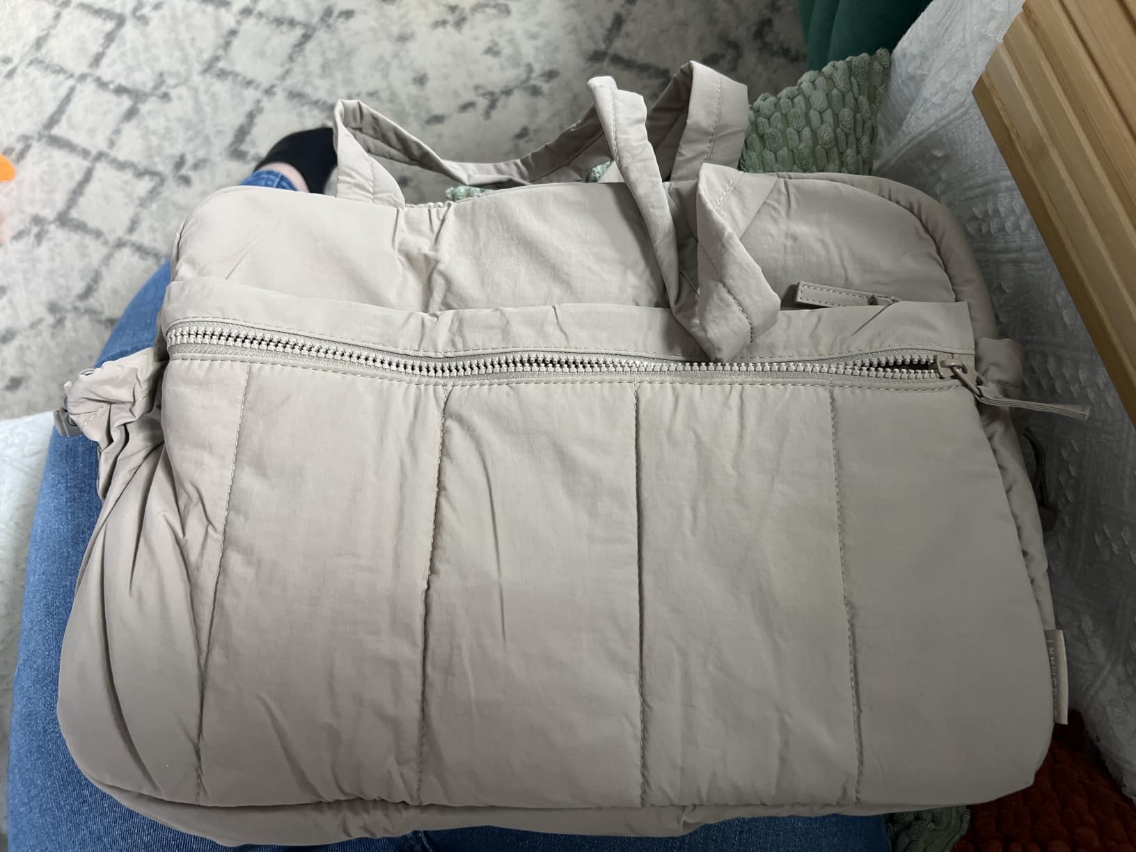 BAGSMART Gym Bag for Women, Duffle Bag for Travel with Wet Pocket, Lightweight Carry on Weekender Duffel, Water Resistant customer photo 2