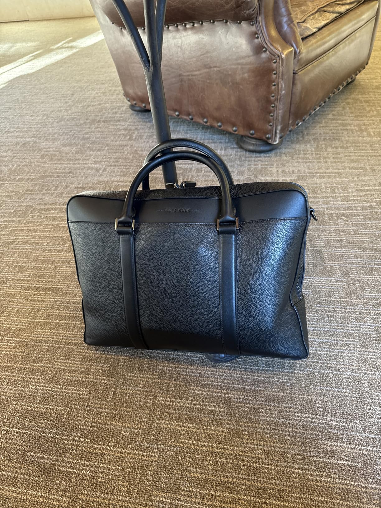 Cole Haan Men's Triboro Leather Briefcase customer photo 1