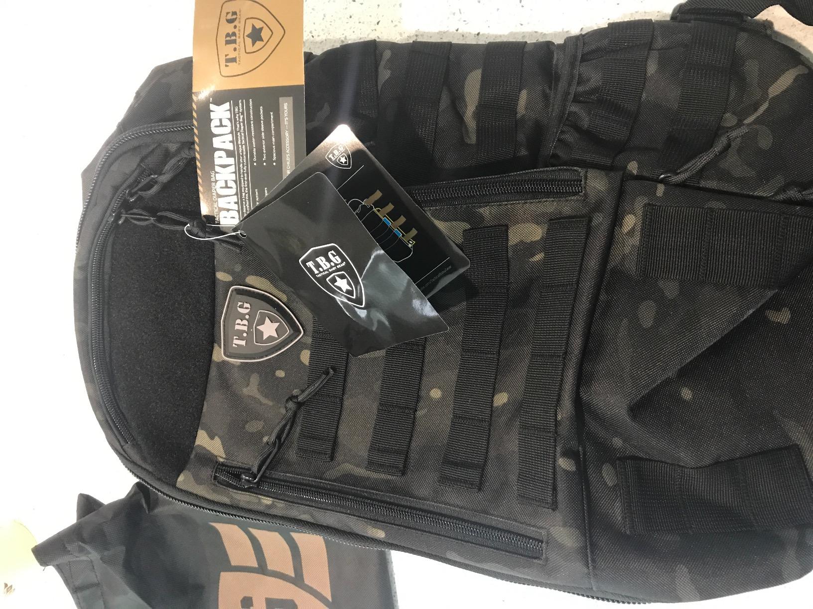 Tactical Baby Gear Daypack Tactical Diaper Bag Backpack for Dads - MOLLE compatible, Built-in Changing Mat, Stroller Straps (Coyote Brown 4th Gen) customer photo 2